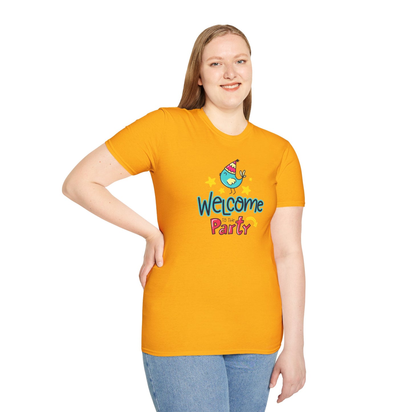 Get the Party Started with Our 'Welcome to the Party' T-Shirts - Shop Now!