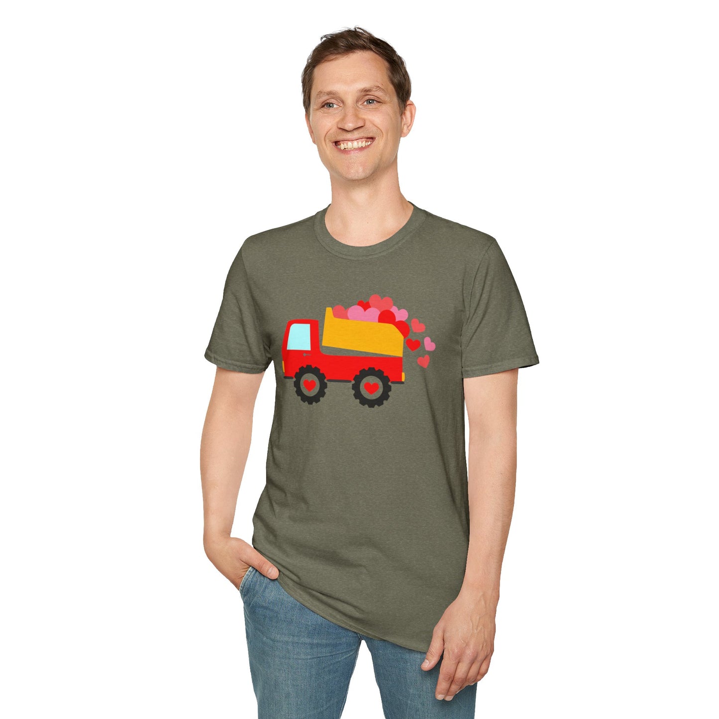 Spread Love Everywhere You Go with Our Exclusive Valentine's Day 'Love Truck' Shirts