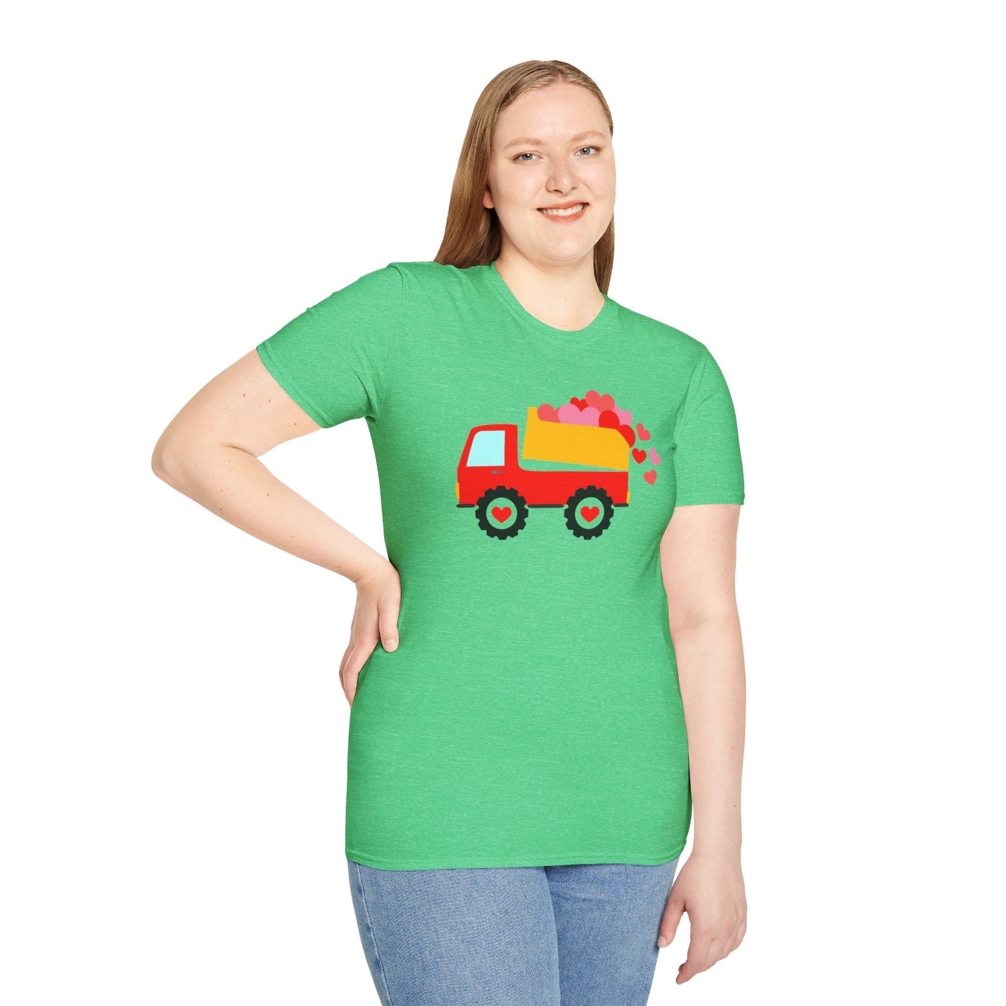 Spread Love Everywhere You Go with Our Exclusive Valentine's Day 'Love Truck' Shirts