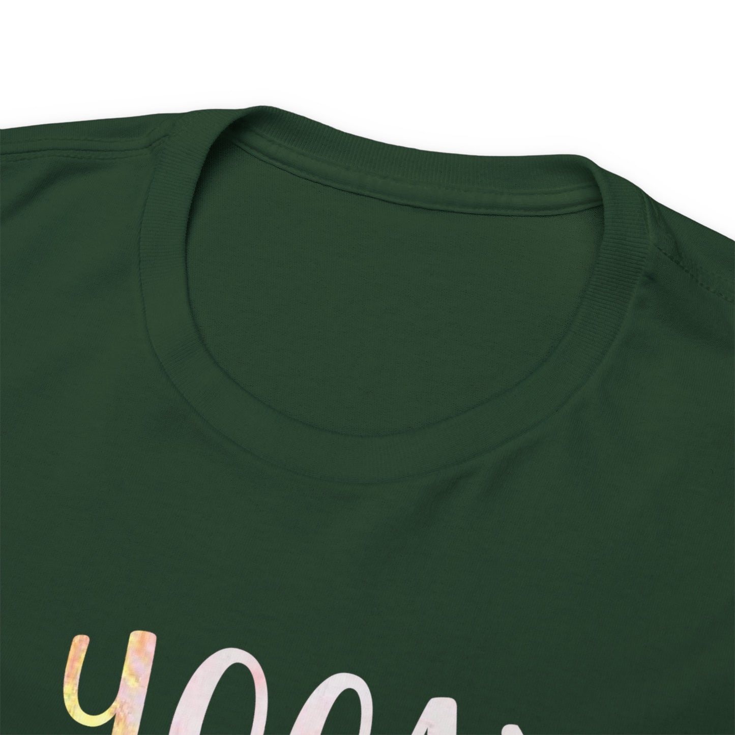Yoga Because Adulting is Hard' T-Shirt - Embrace Comfort and Ease! Unisex Heavy Cotton Tee