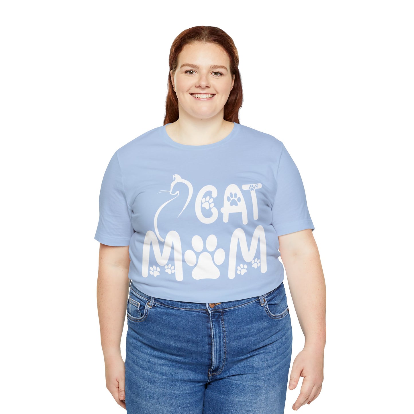 Cat Mom Cat T-Shirts for Feline Enthusiasts - Comfortable, Cute, and Ideal for Cat Lovers!