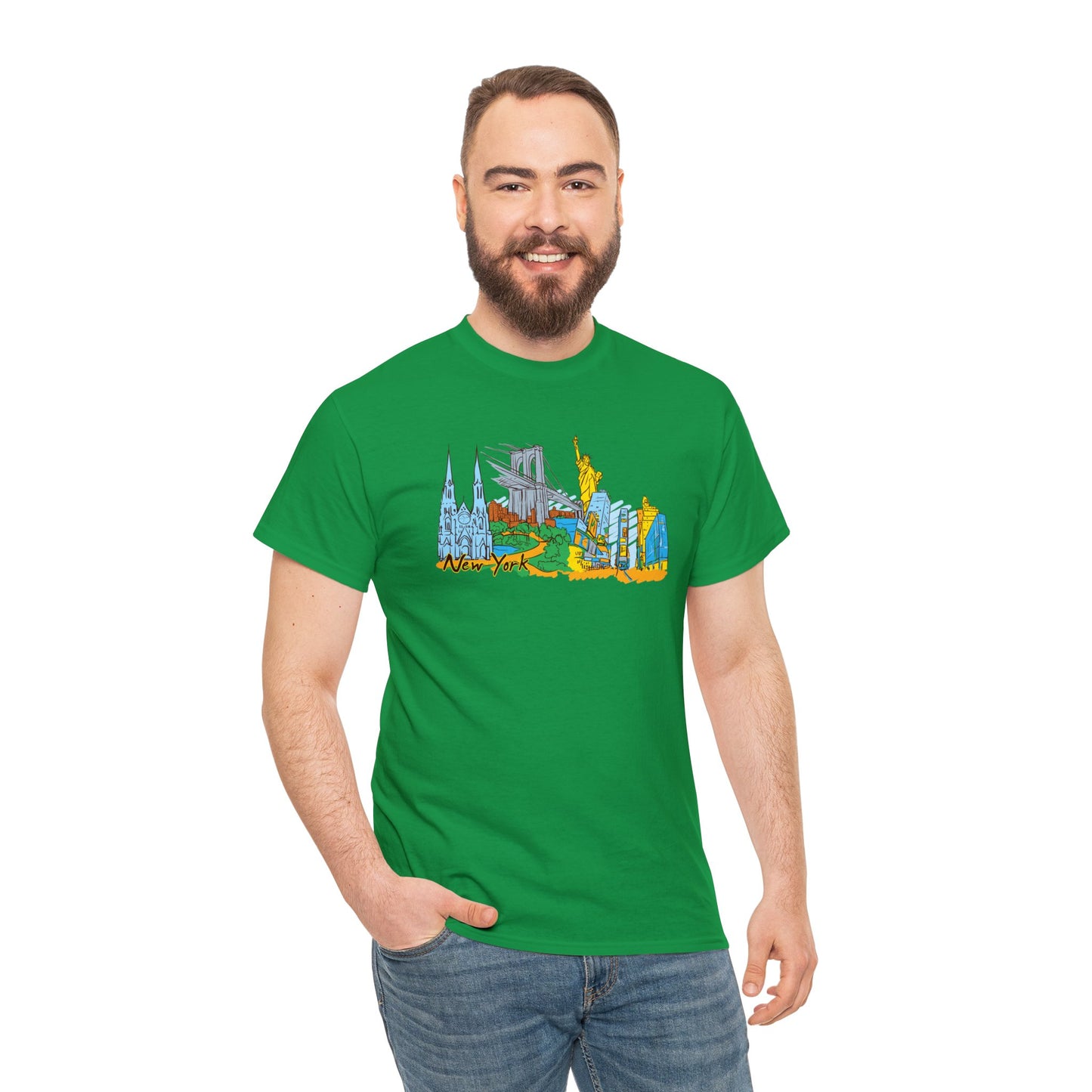 Exclusive New York City T-Shirt - A Perfect Blend of Comfort and Urban Chic!