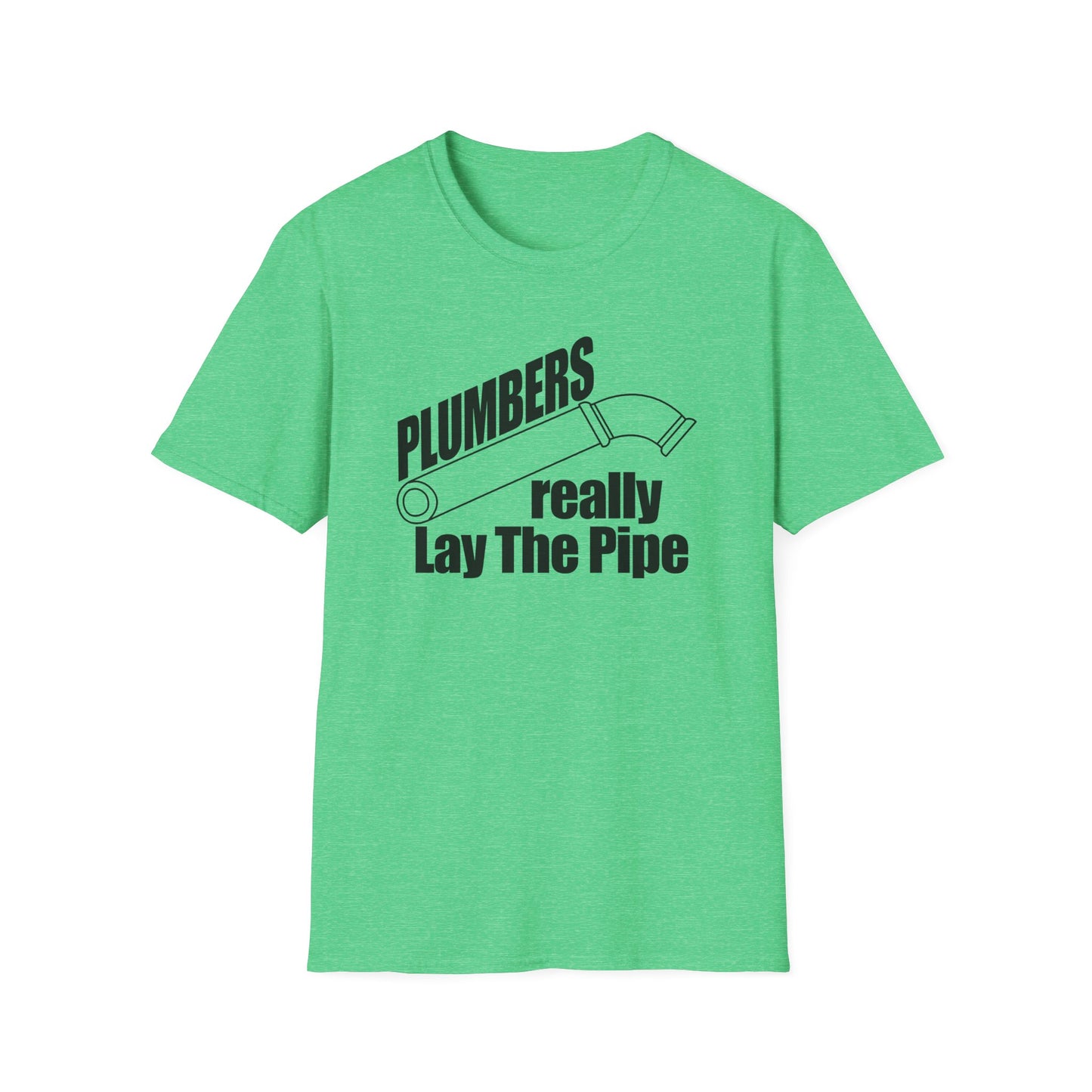 Stylish & Hilarious 'Plumbers Really Lay the Pipe' T-Shirt