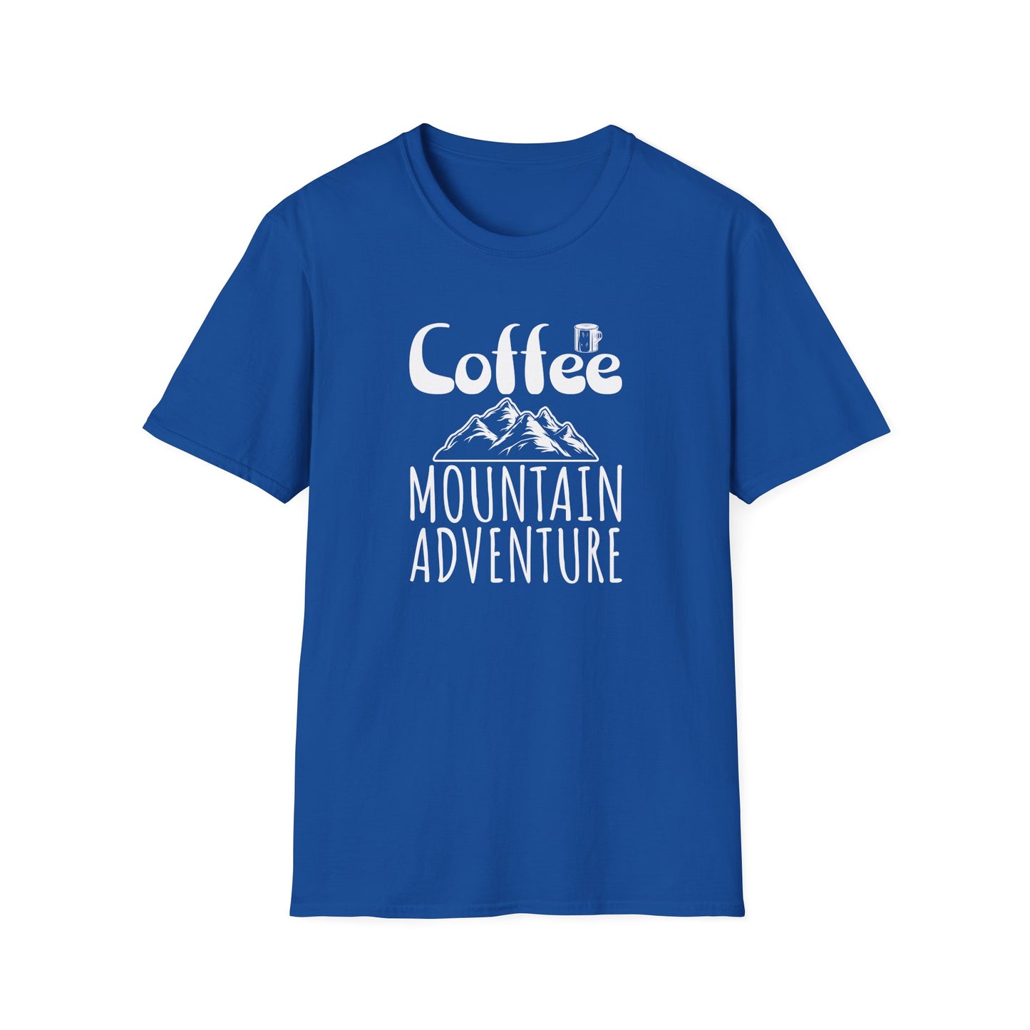 Coffee Mountain Adventure Tee: Explore Your Caffeine Peaks in Style!