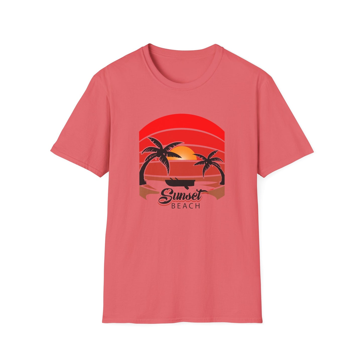 Sunset Beach-Inspired Graphic T-Shirt for a Stylish Coastal Vibe