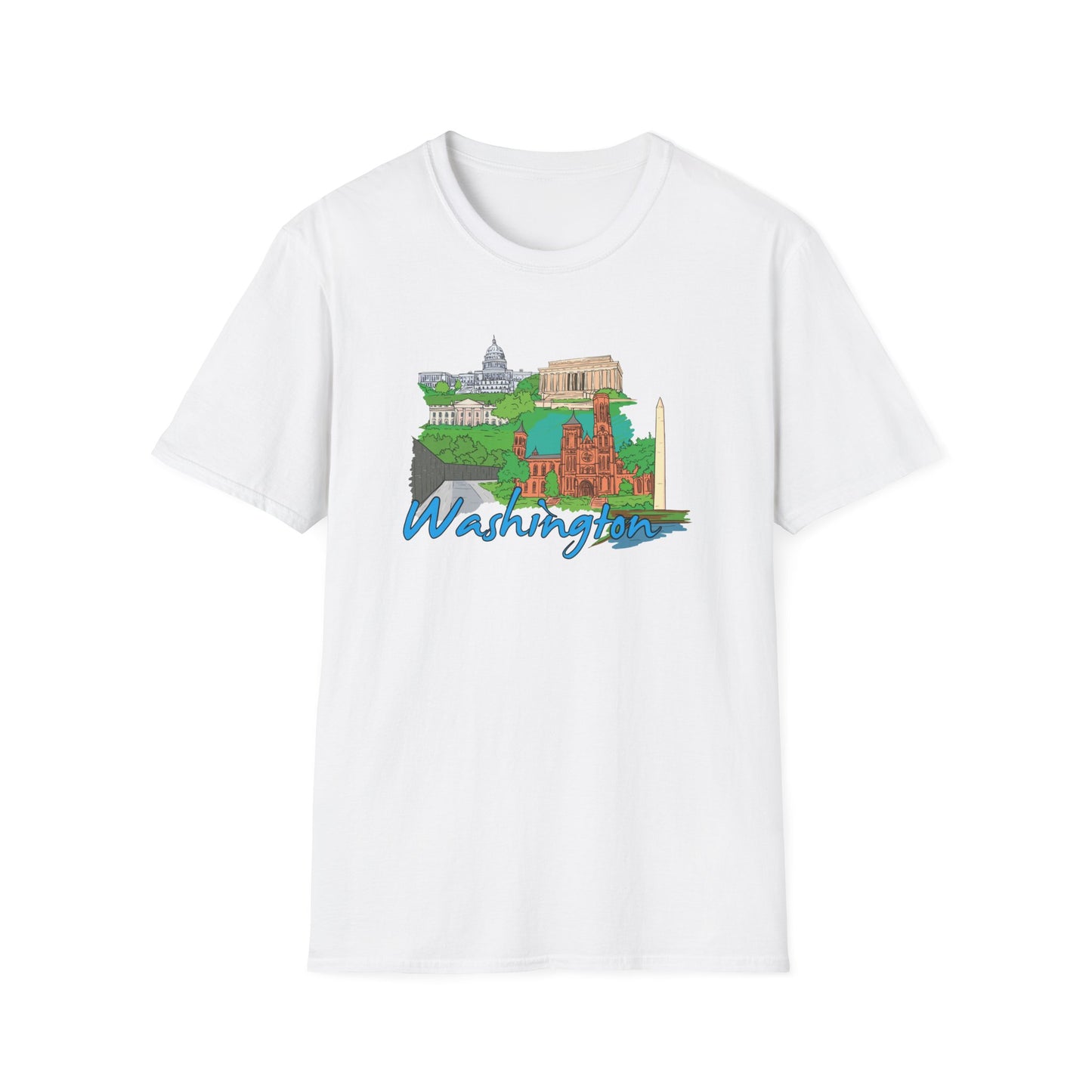 Washington T-Shirt - Perfect Blend of Comfort and Patriotism!