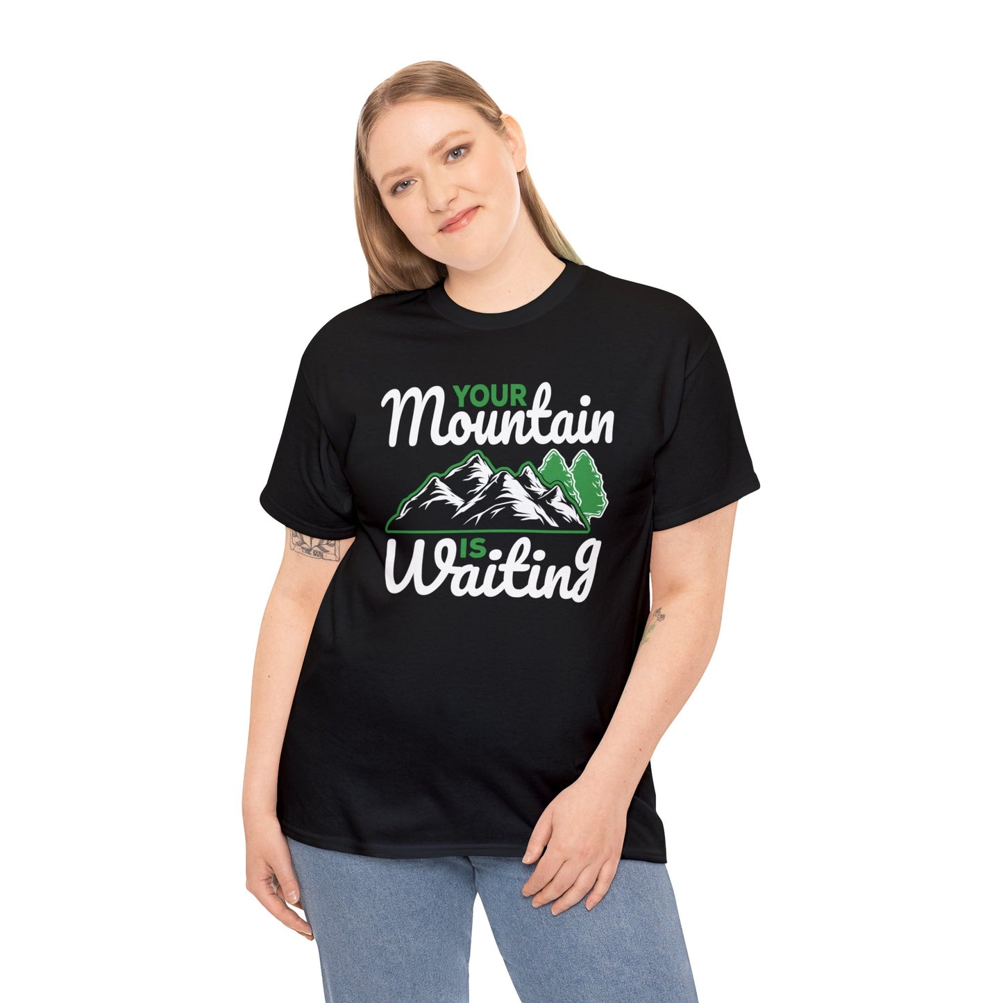 Embrace Adventure with Our 'Your Mountain Is Waiting' T-Shirt