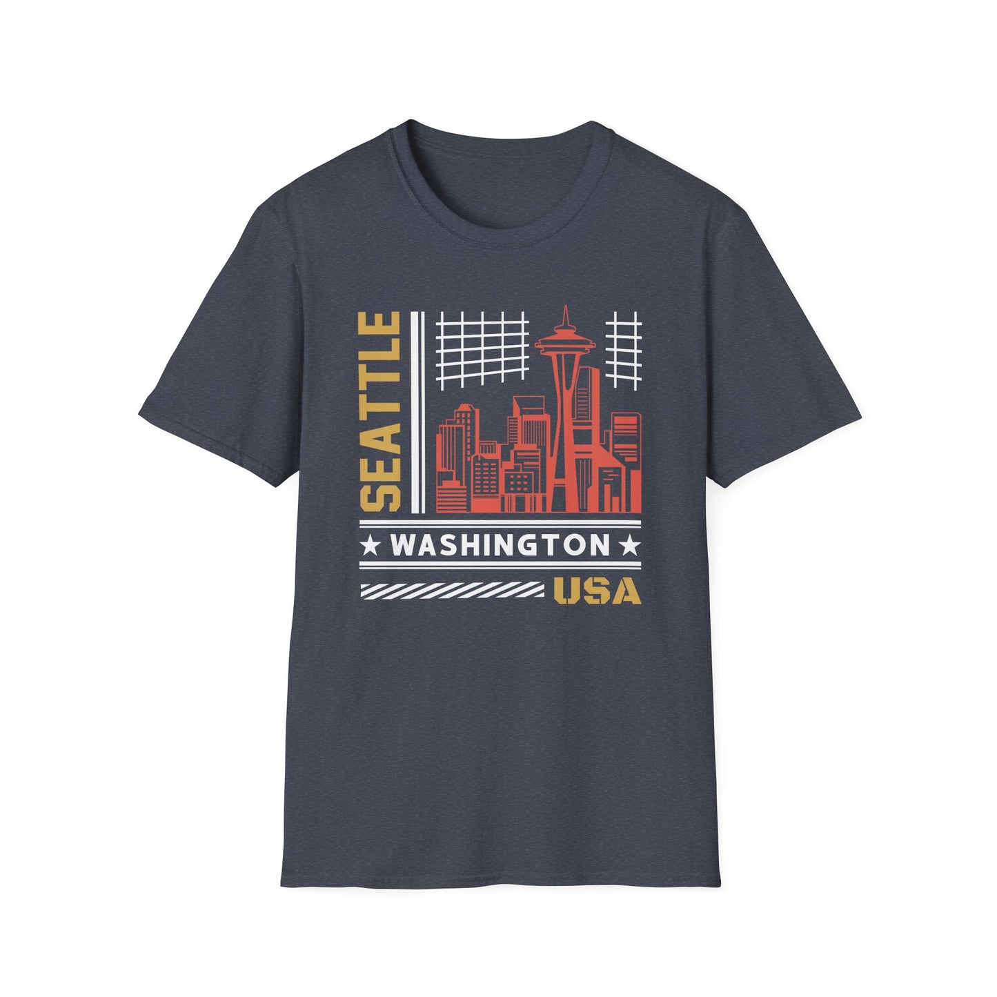 Stylish and Comfortable SEATTLE T-shirt for Urban Explorers