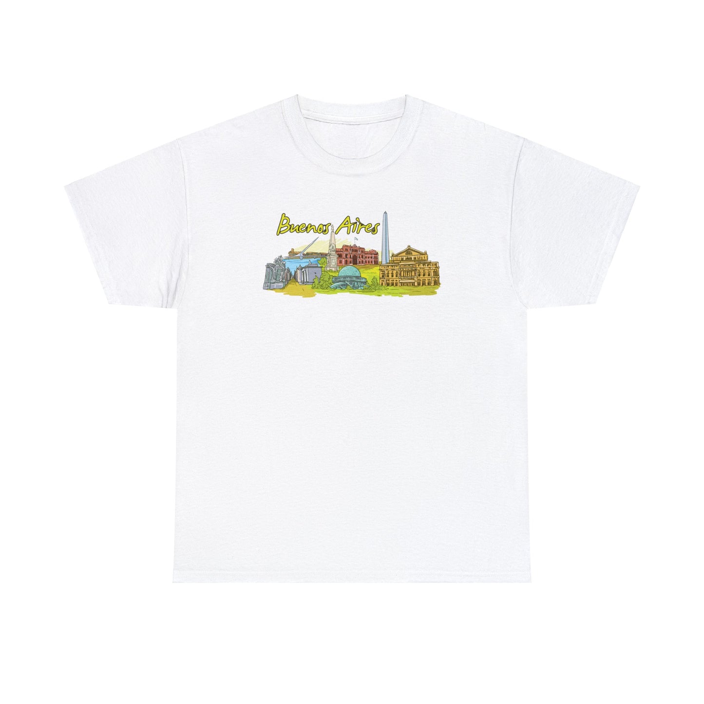 Buenos Aires Vibes: Explore the City in Style with Our Trendy T-Shirt!