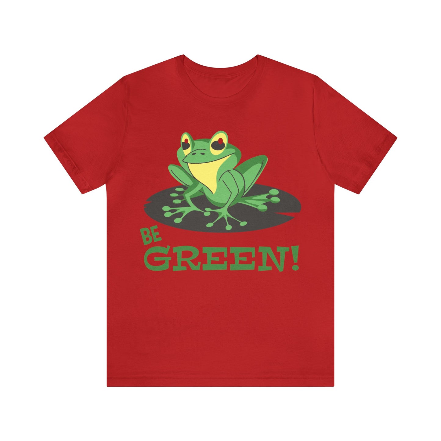 Go Green in Style- Eco-Friendly 'Be Green' T-Shirts