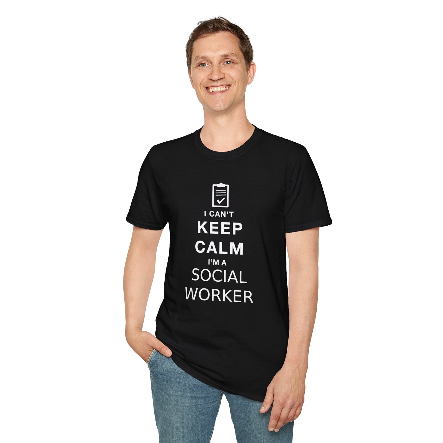 I Can't Keep Calm: Embrace Your Social Work Passion with Our Exclusive T-Shirt for Social Workers!