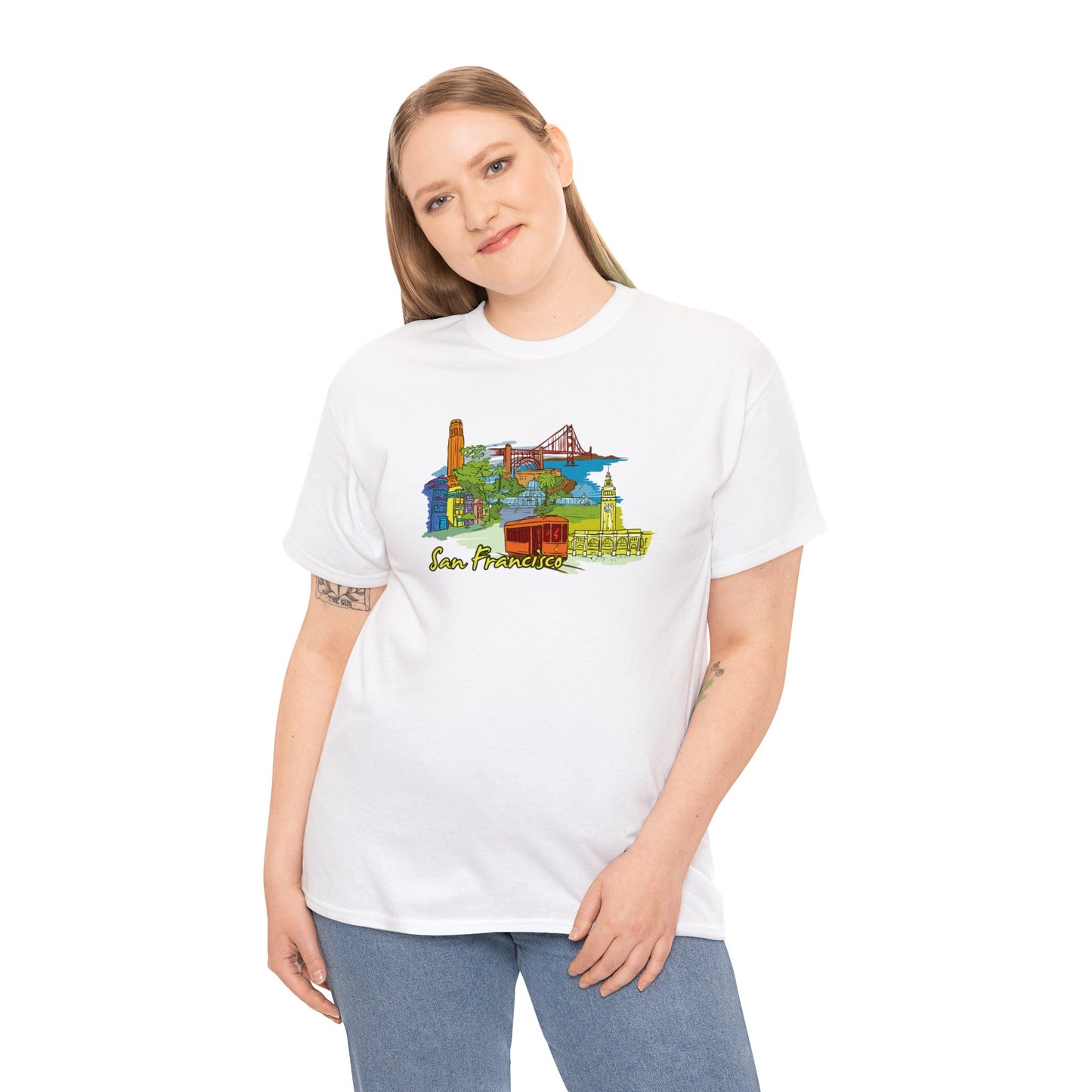 Stylish and Comfortable San Francisco T-Shirt for Your Urban Adventures!