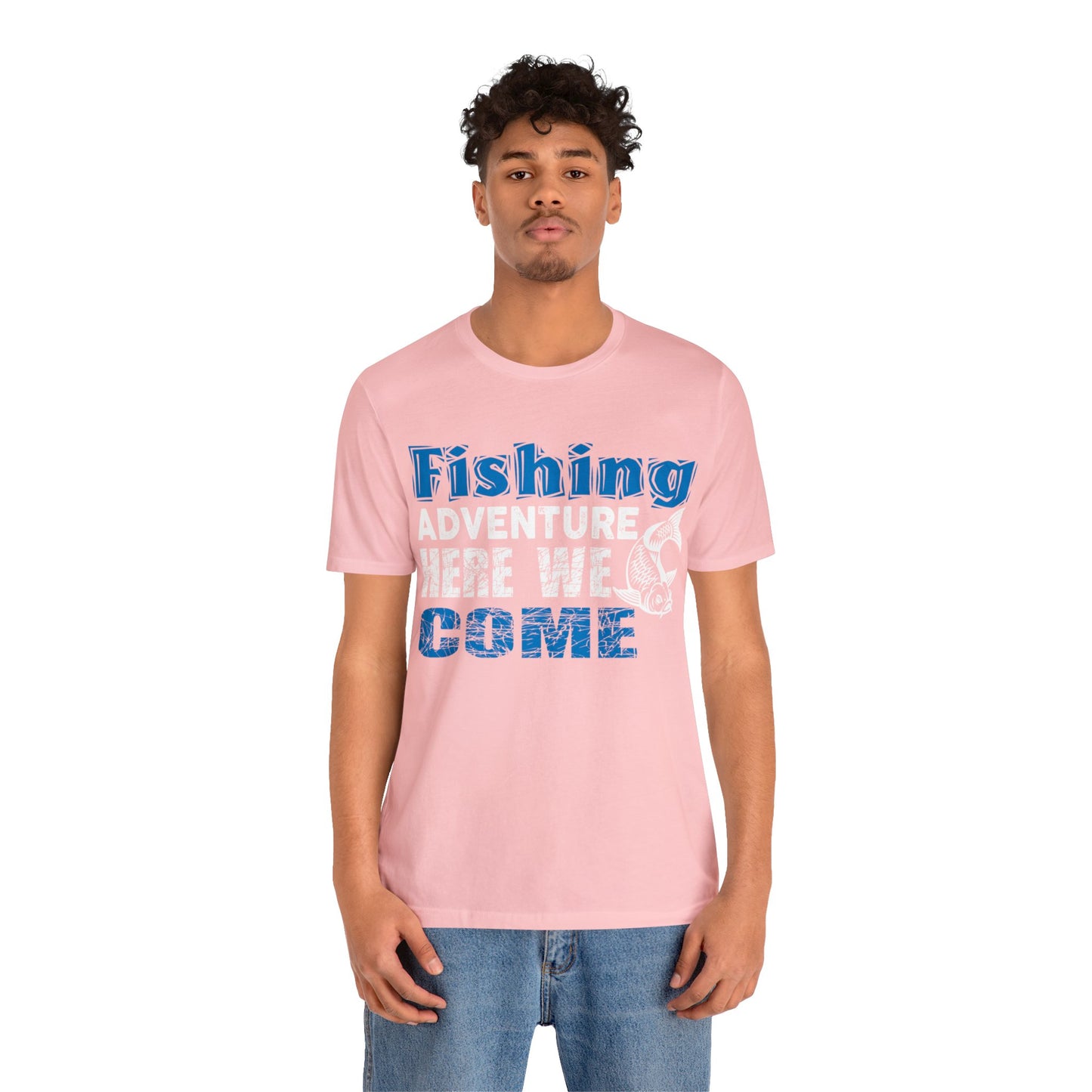 Explore the Waters with Our Exclusive 'Fishing Adventure Here We Come' Day Shirts