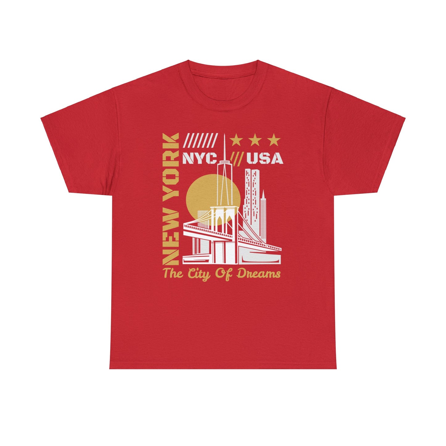 Discover the City That Never Sleeps with Our Stylish New York-Inspired T-Shirt