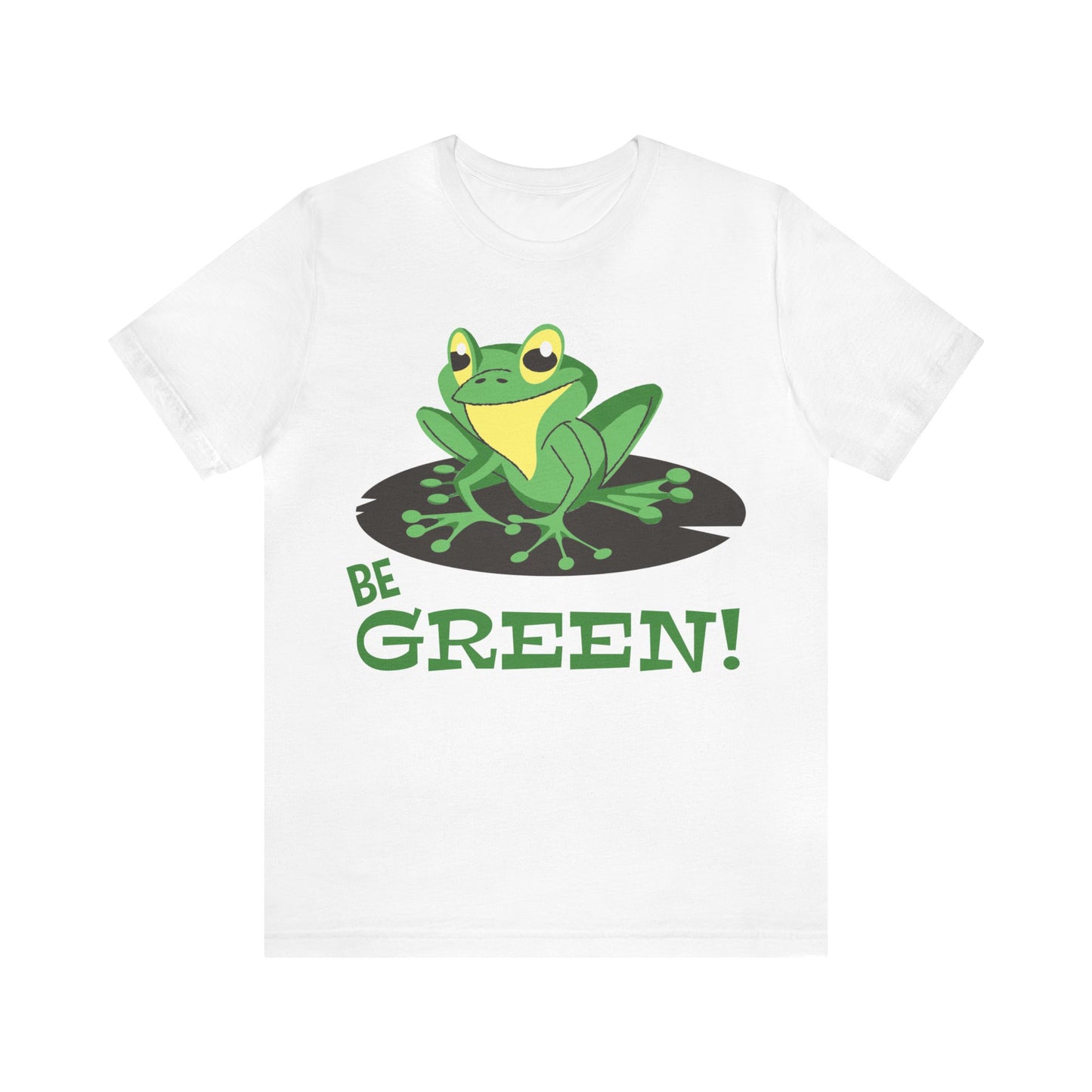 Go Green in Style- Eco-Friendly 'Be Green' T-Shirts