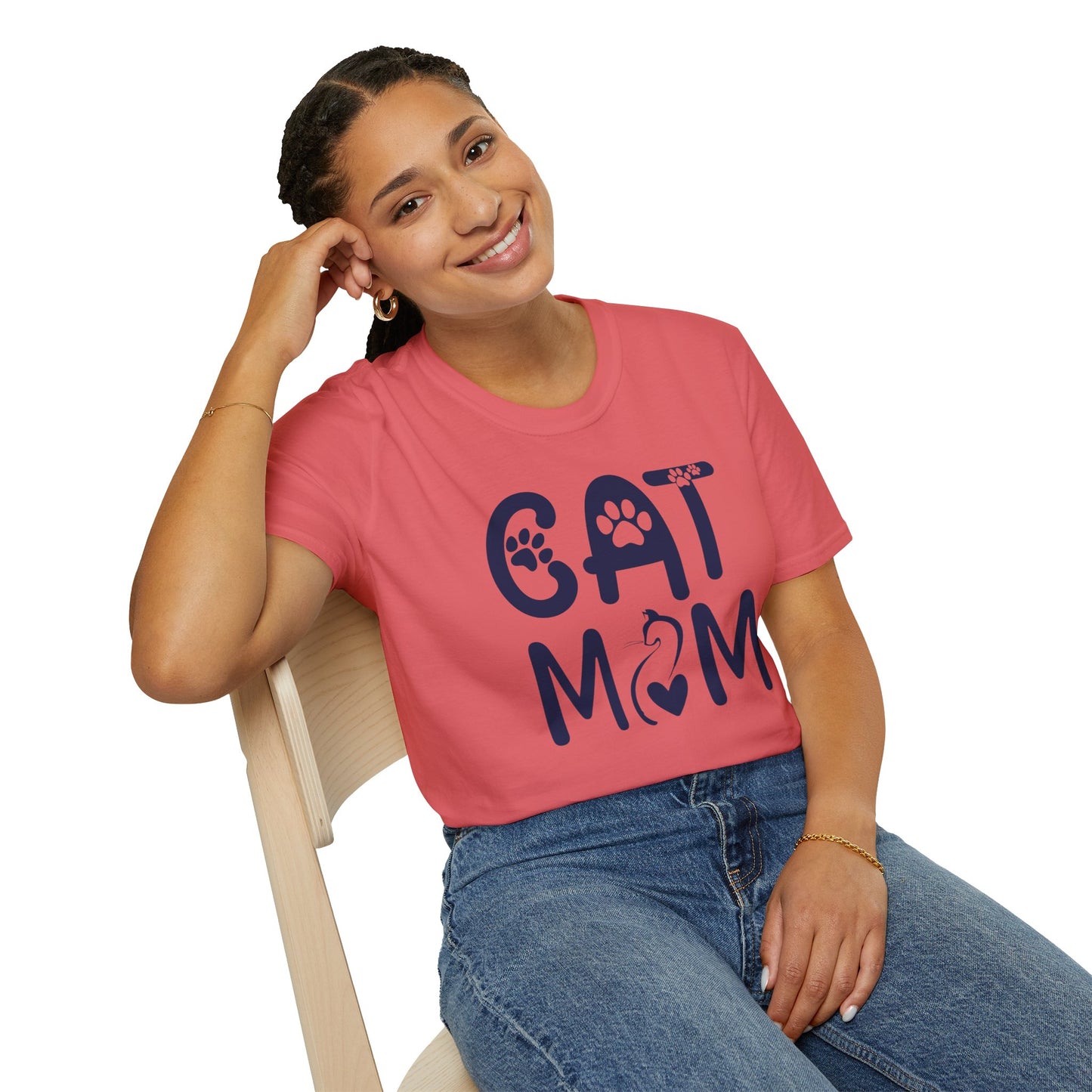 Stylish Cat Mom T-Shirts - Adorable Feline-Inspired Apparel for Pet Lovers!