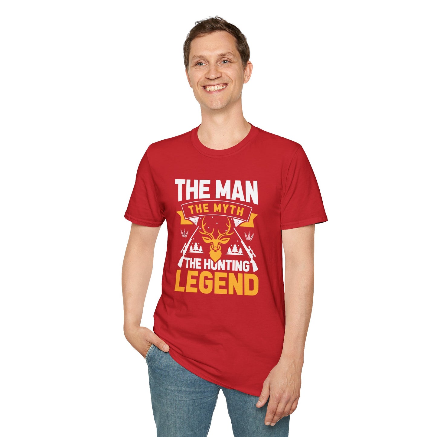 Unleash Your Inner Hunting Legend with 'The Man The Myth The Hunting Legend' T-Shirt!