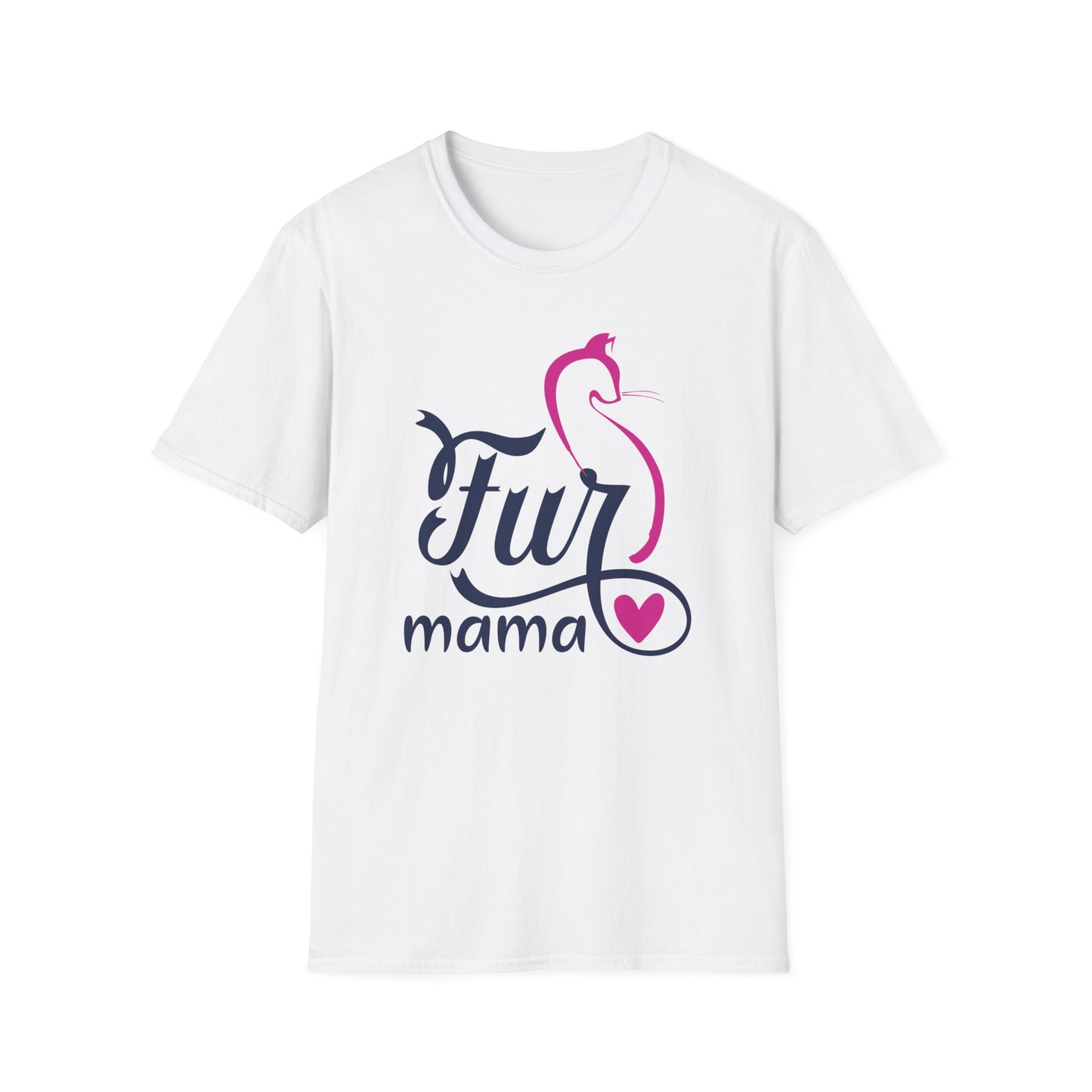 Stylish Fur Mama Cat T-Shirts