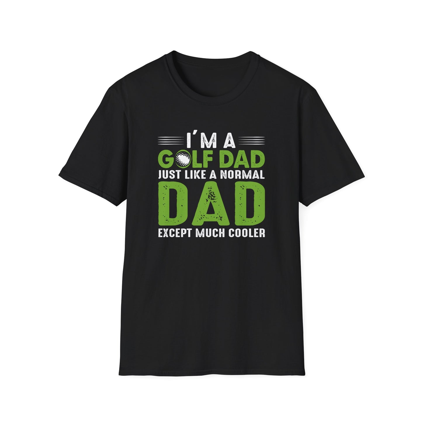 Cool Golf Dad Tee: Embrace Your Swing with Style