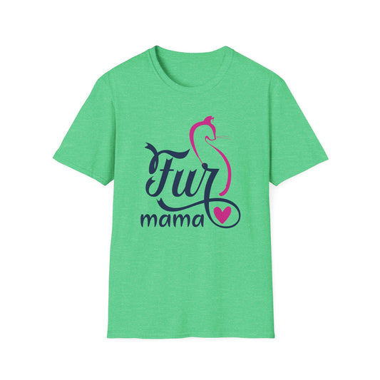 Stylish Fur Mama Cat T-Shirts