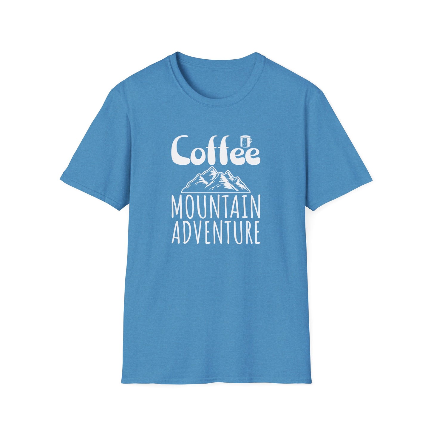 Coffee Mountain Adventure Tee: Explore Your Caffeine Peaks in Style!
