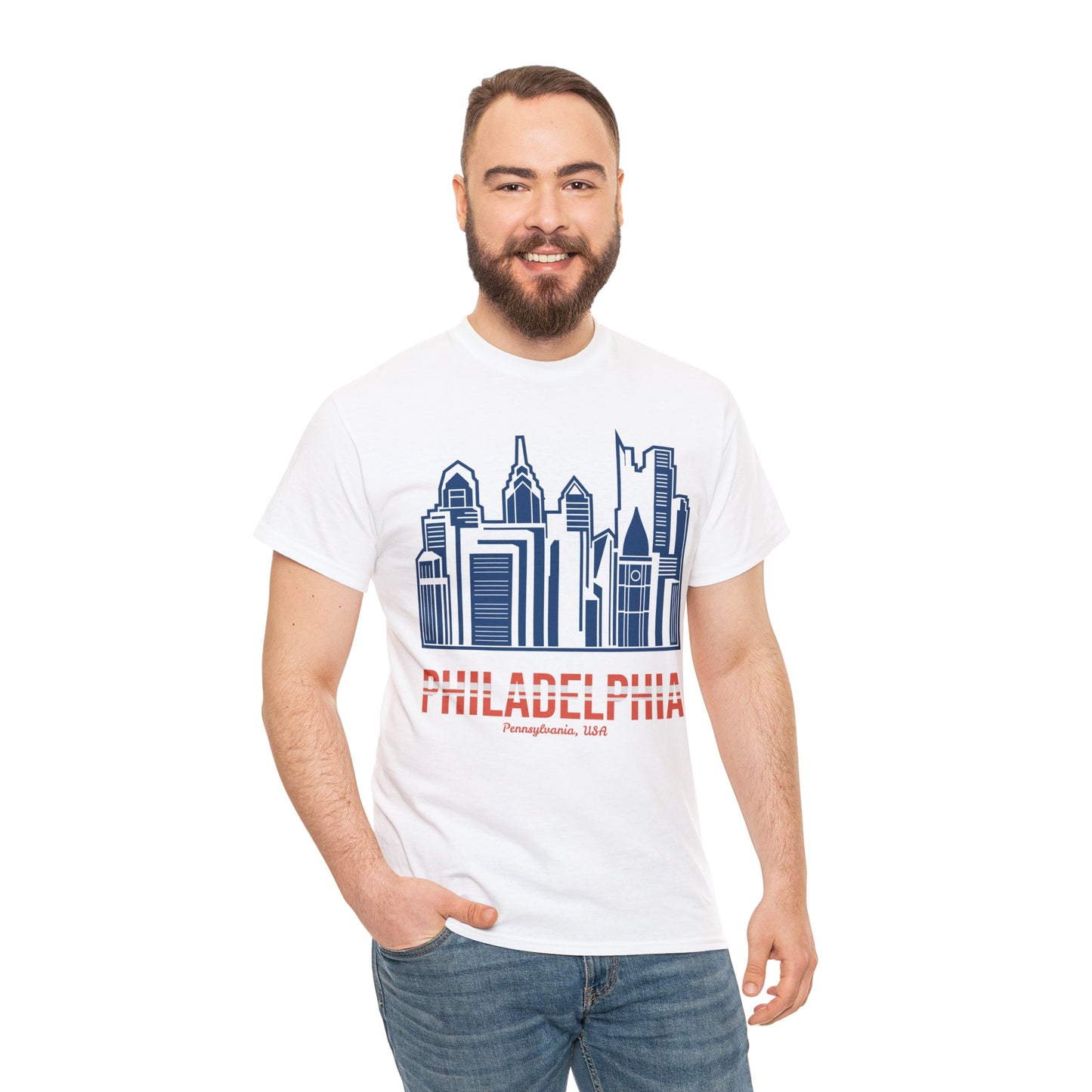 Explore the City of Brotherly Love with Our Stylish Philadelphia T-Shirt