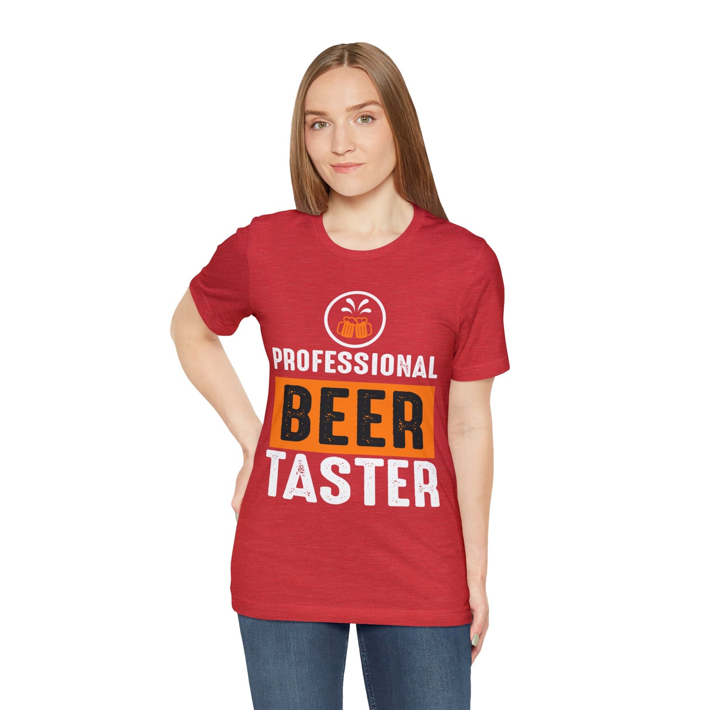 Professional Beer Taster Tee for Brew Enthusiasts