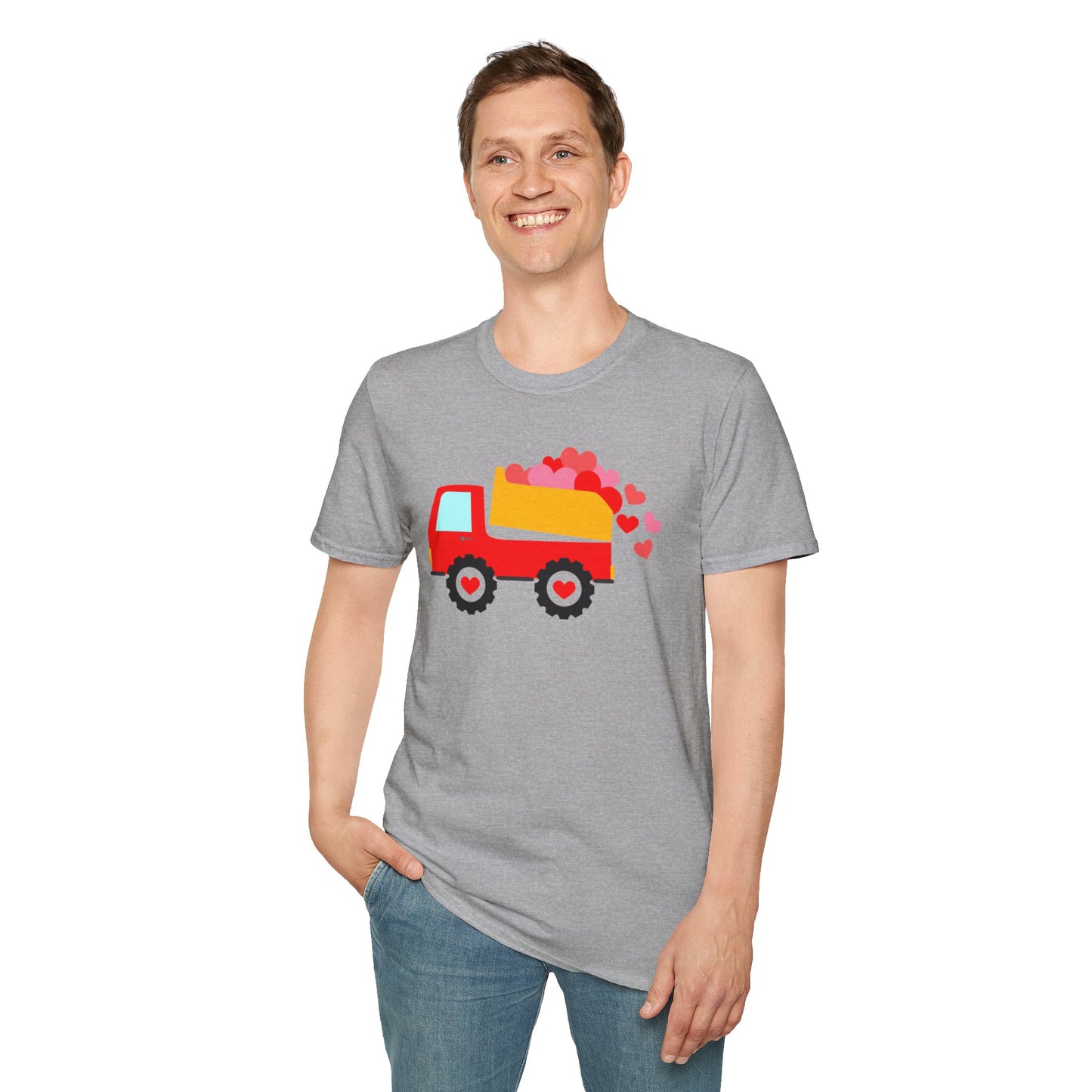 Spread Love Everywhere You Go with Our Exclusive Valentine's Day 'Love Truck' Shirts