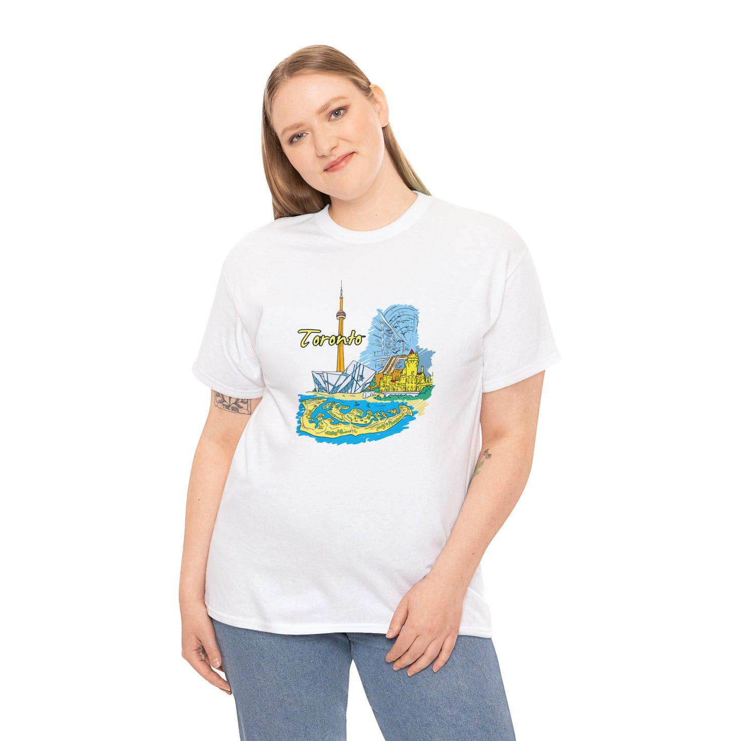 Comfortable Toronto-Inspired T-Shirt - A Must-Have for City Enthusiasts!