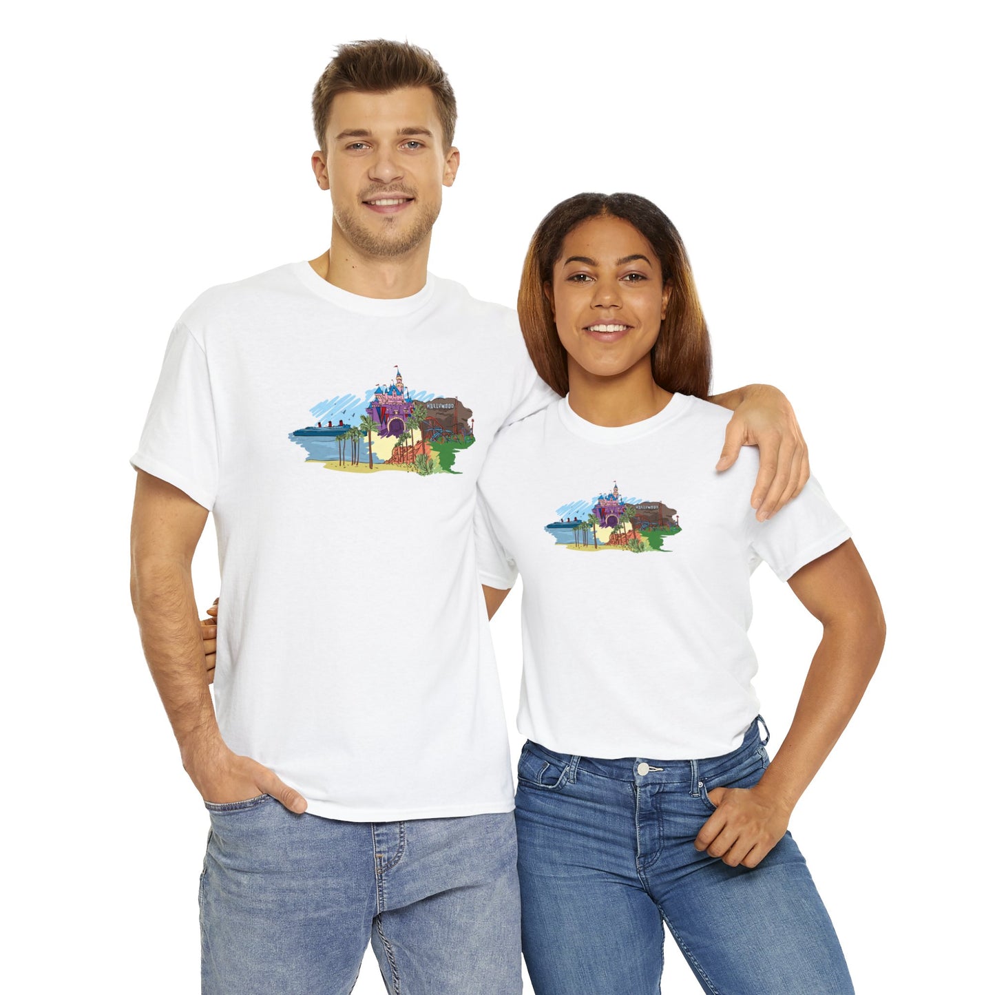 Hollywood Vibes Unleashed: Explore Style and Comfort with Our Exclusive T-shirt!