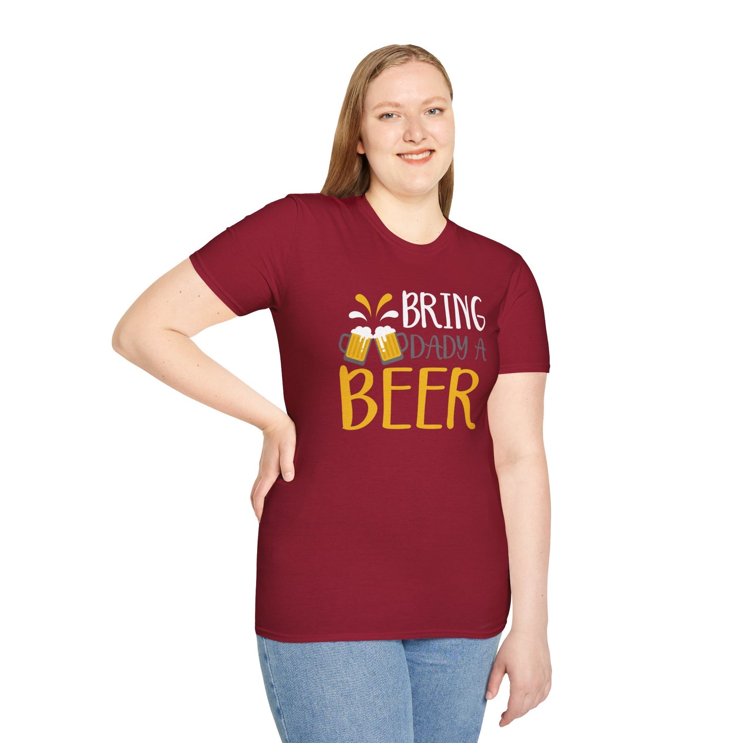 Dad's Favorite Brews: 'Bring Dad a BEER' T-Shirt for the Ultimate Father's Day Gift