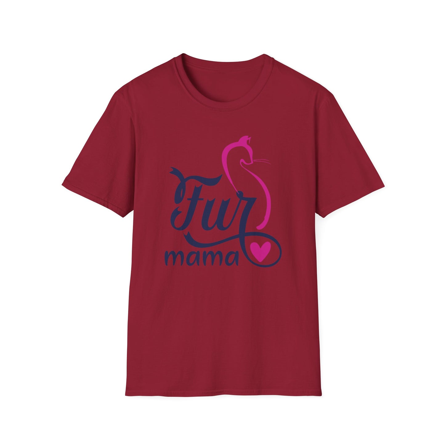 Stylish Fur Mama Cat T-Shirts