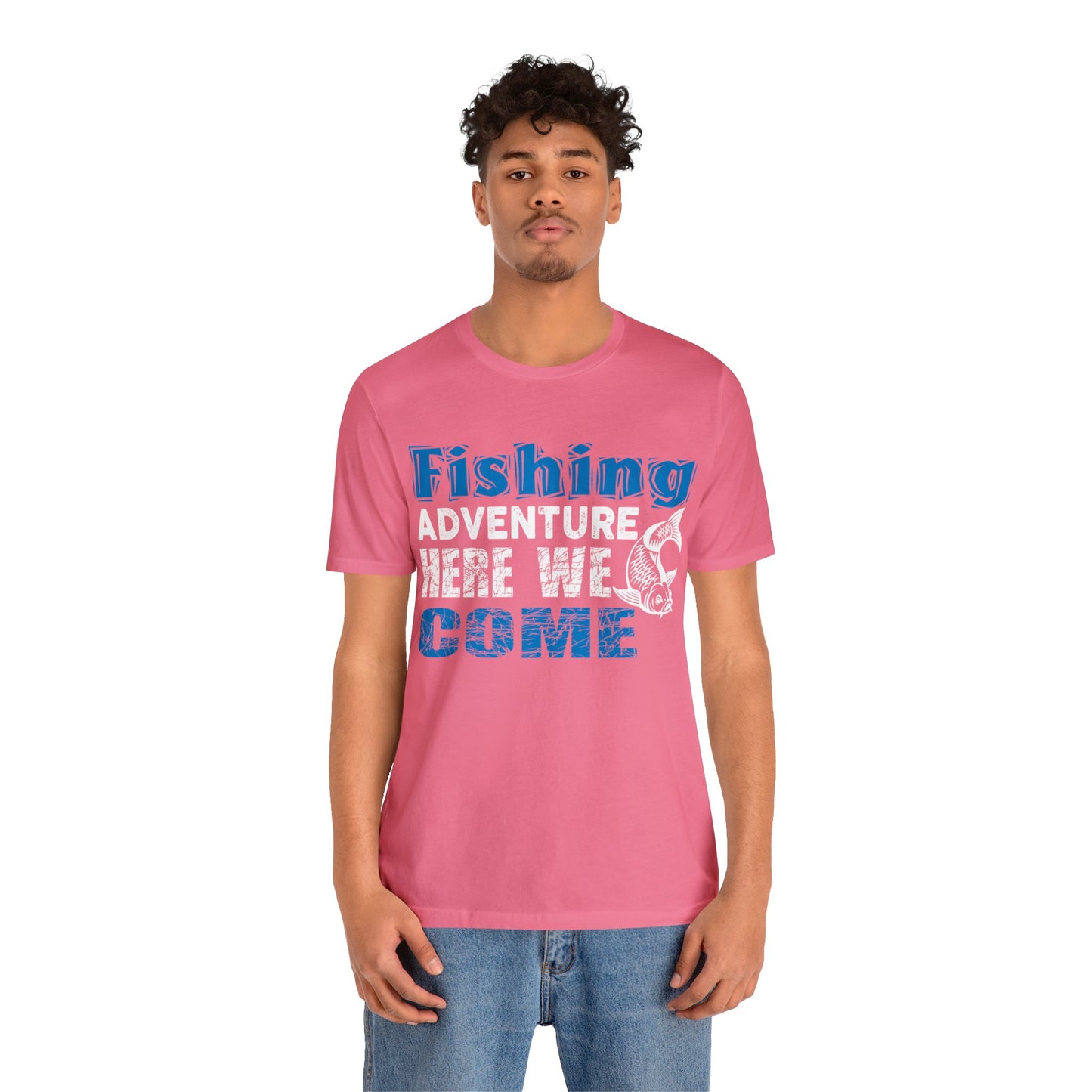 Explore the Waters with Our Exclusive 'Fishing Adventure Here We Come' Day Shirts