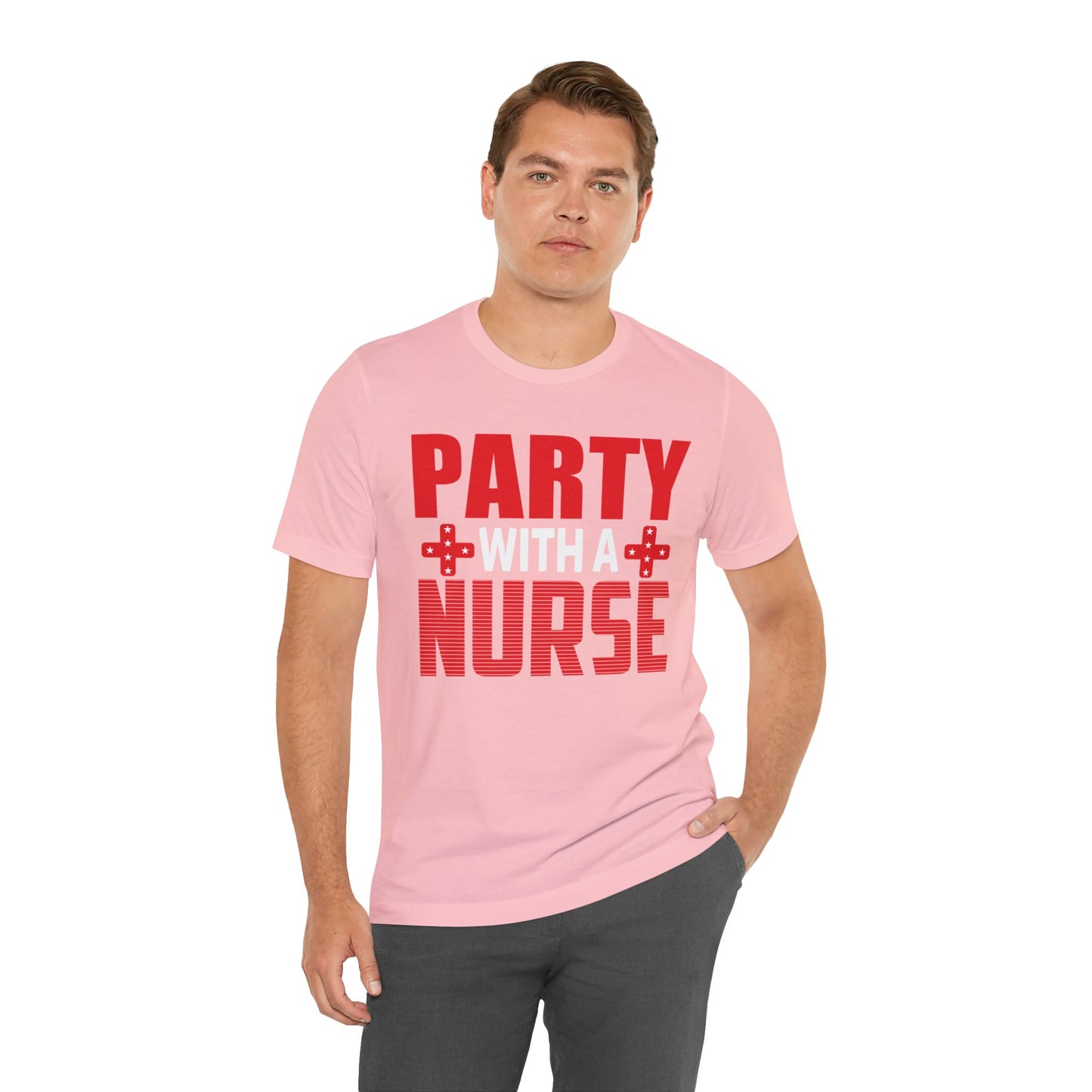 Stylish 'Party With Nurse' T-Shirts - Celebrate in Comfort and Fashion!