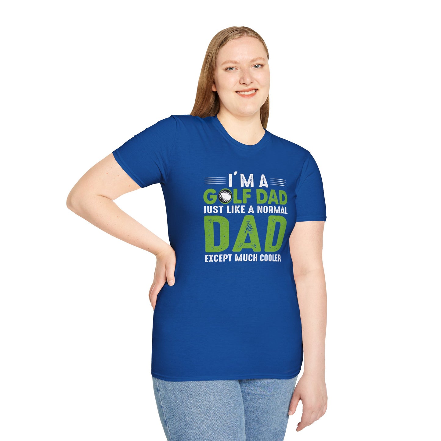 Cool Golf Dad Tee: Embrace Your Swing with Style