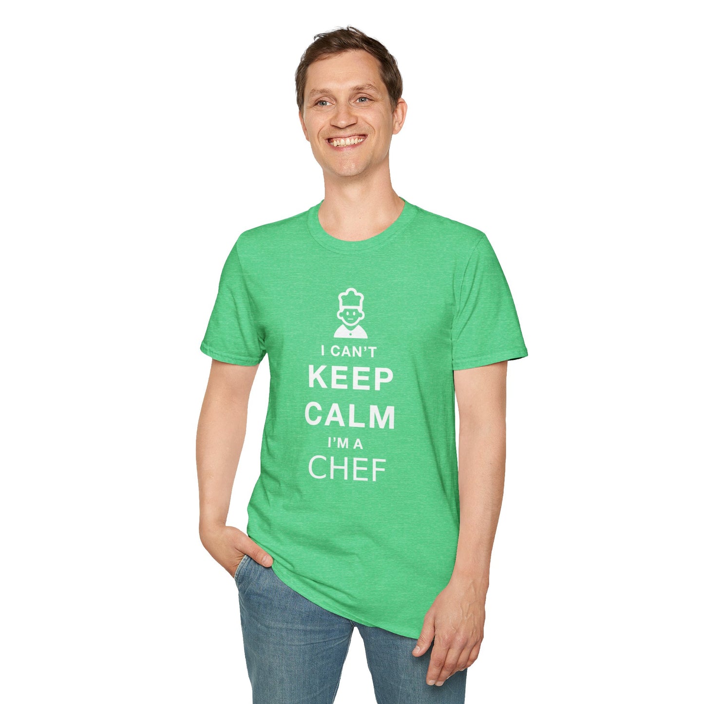 Unleash Your Culinary Passion with Our 'I Can't Keep Calm, I Am a Chef' T-Shirt