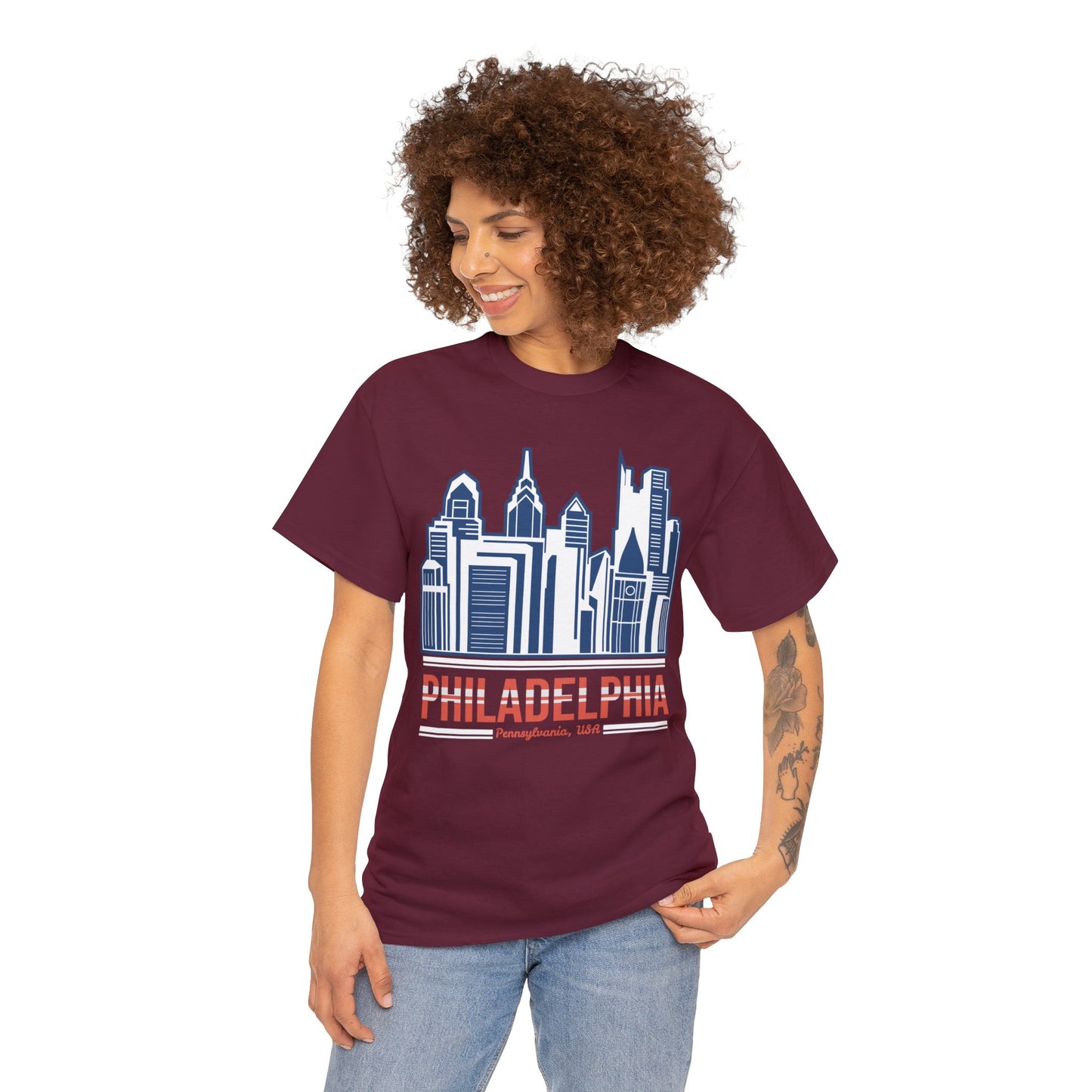 Explore the City of Brotherly Love with Our Stylish Philadelphia T-Shirt