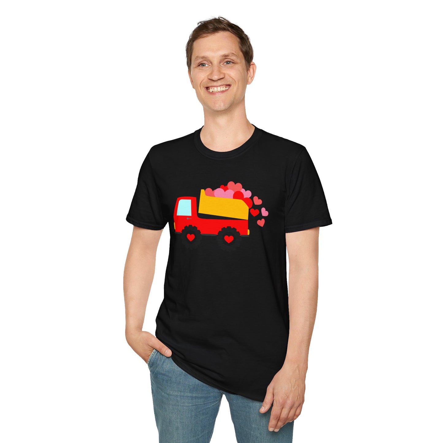 Spread Love Everywhere You Go with Our Exclusive Valentine's Day 'Love Truck' Shirts