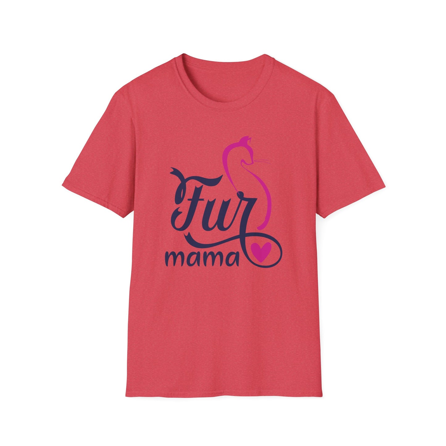 Stylish Fur Mama Cat T-Shirts