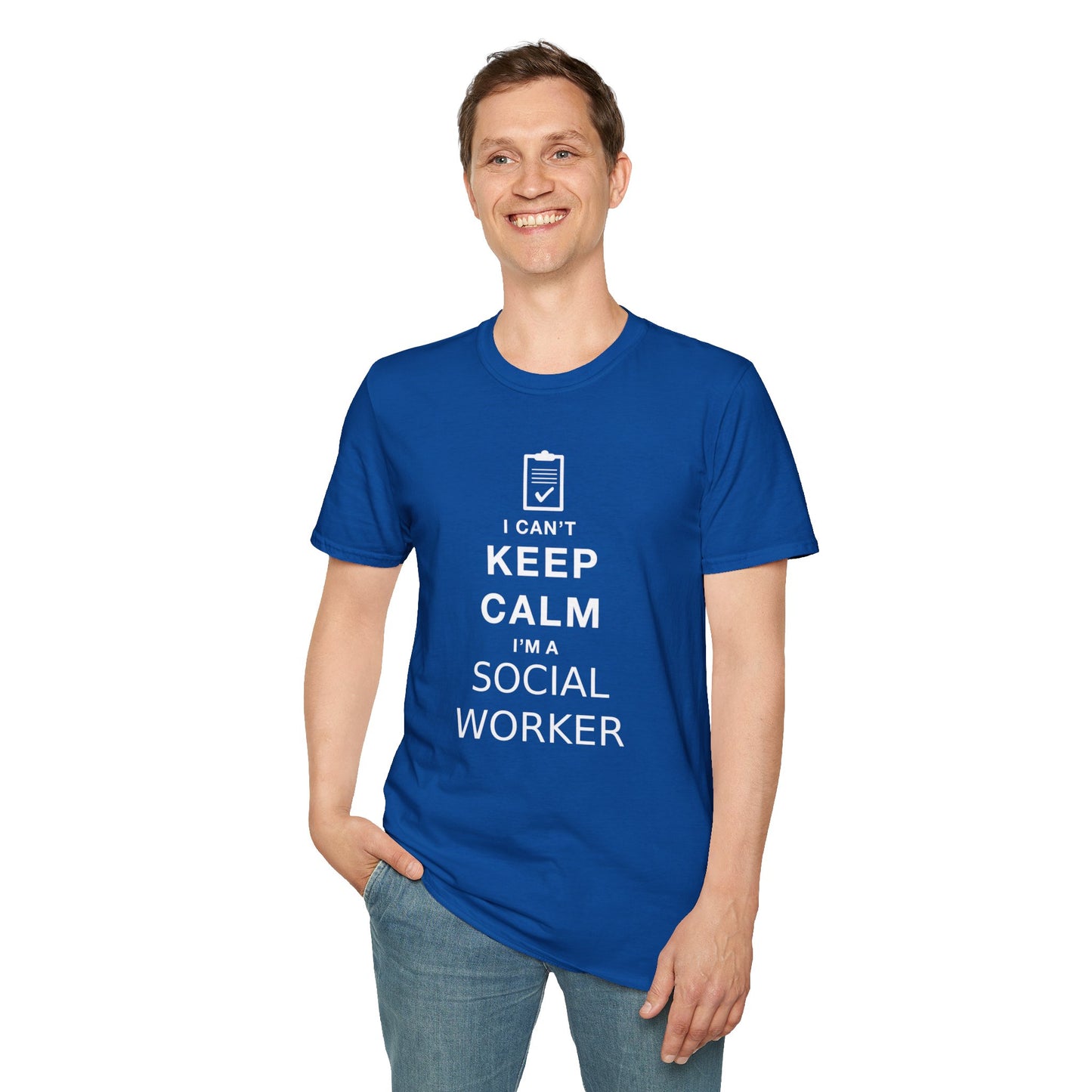 I Can't Keep Calm: Embrace Your Social Work Passion with Our Exclusive T-Shirt for Social Workers!