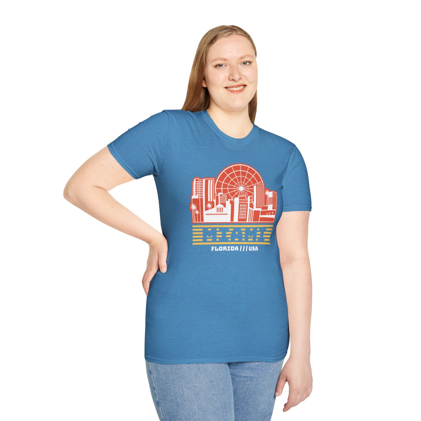 Discover Sunshine State Vibes with Our Stylish Miami Florida T-Shirt