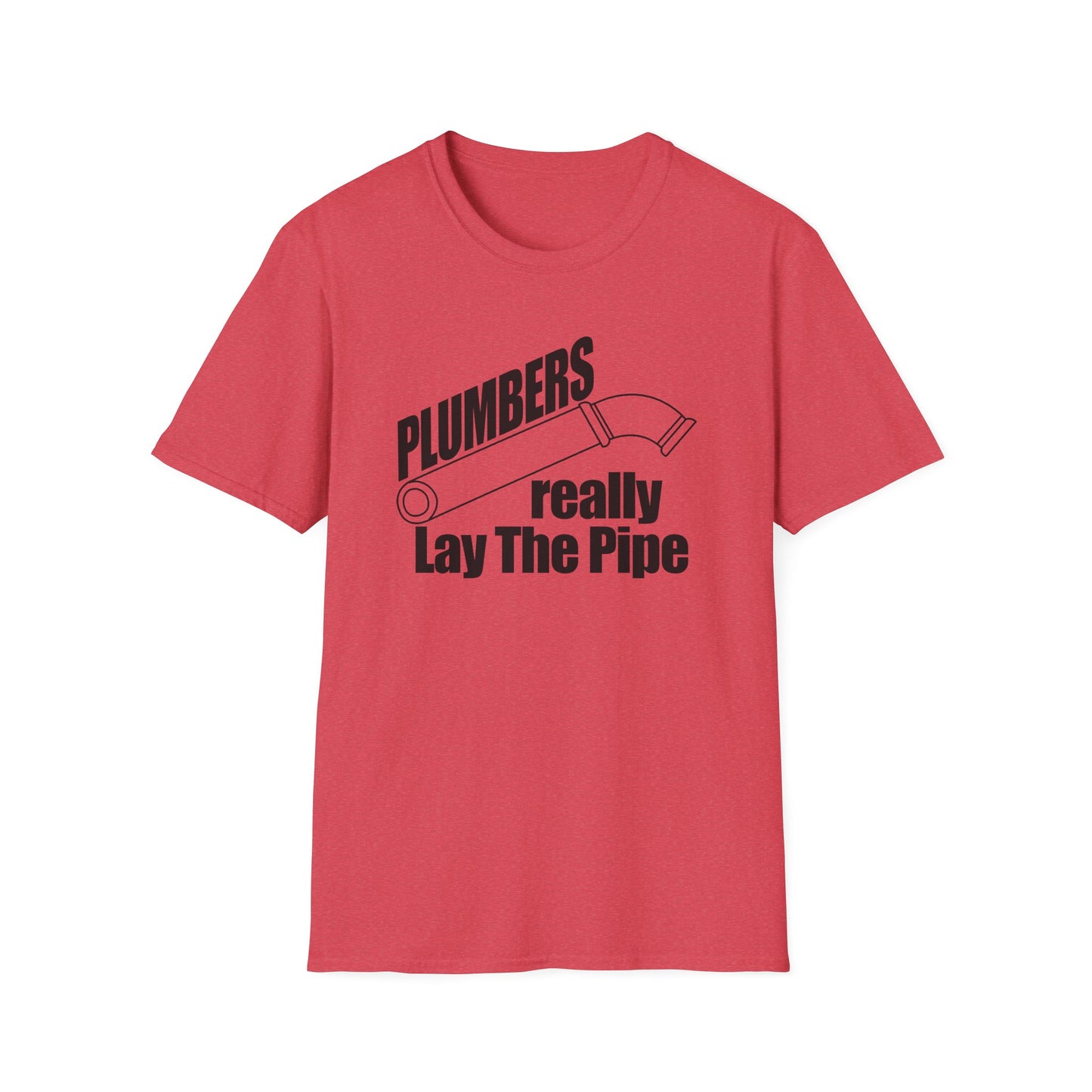 Stylish & Hilarious 'Plumbers Really Lay the Pipe' T-Shirt