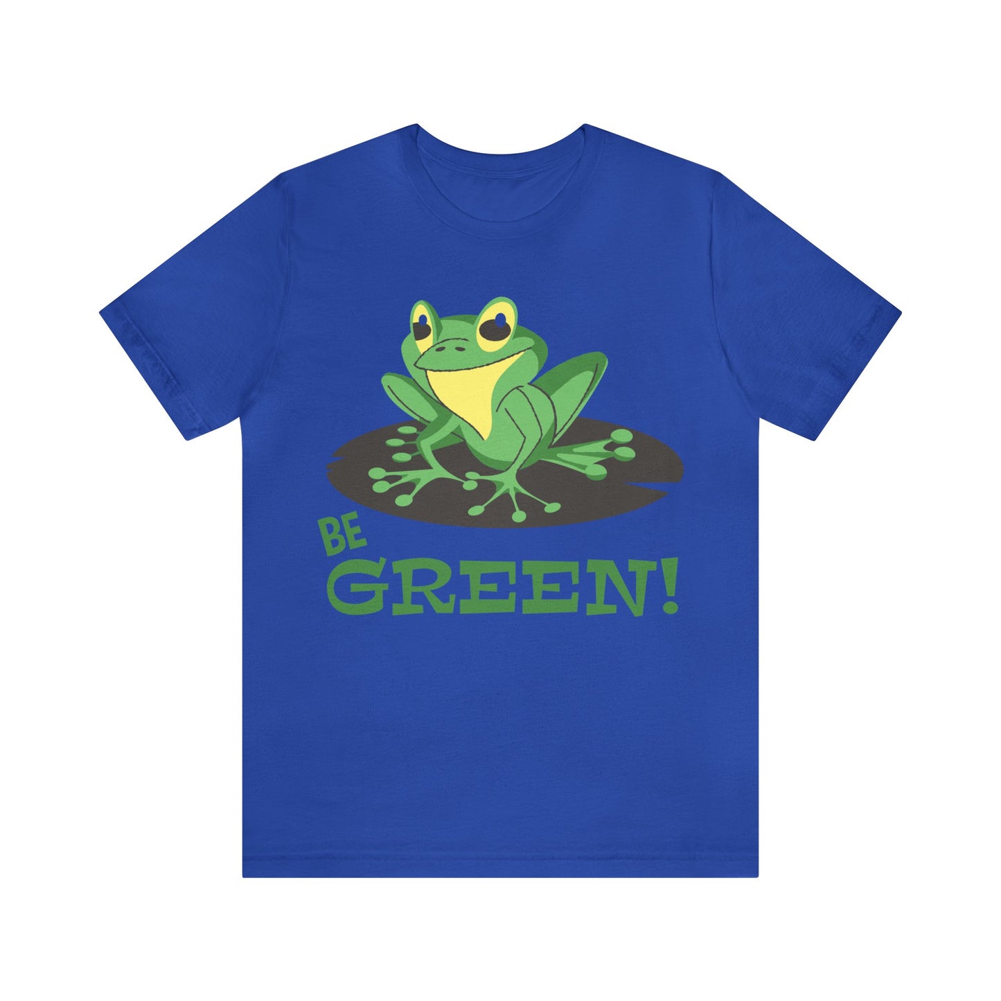 Go Green in Style- Eco-Friendly 'Be Green' T-Shirts