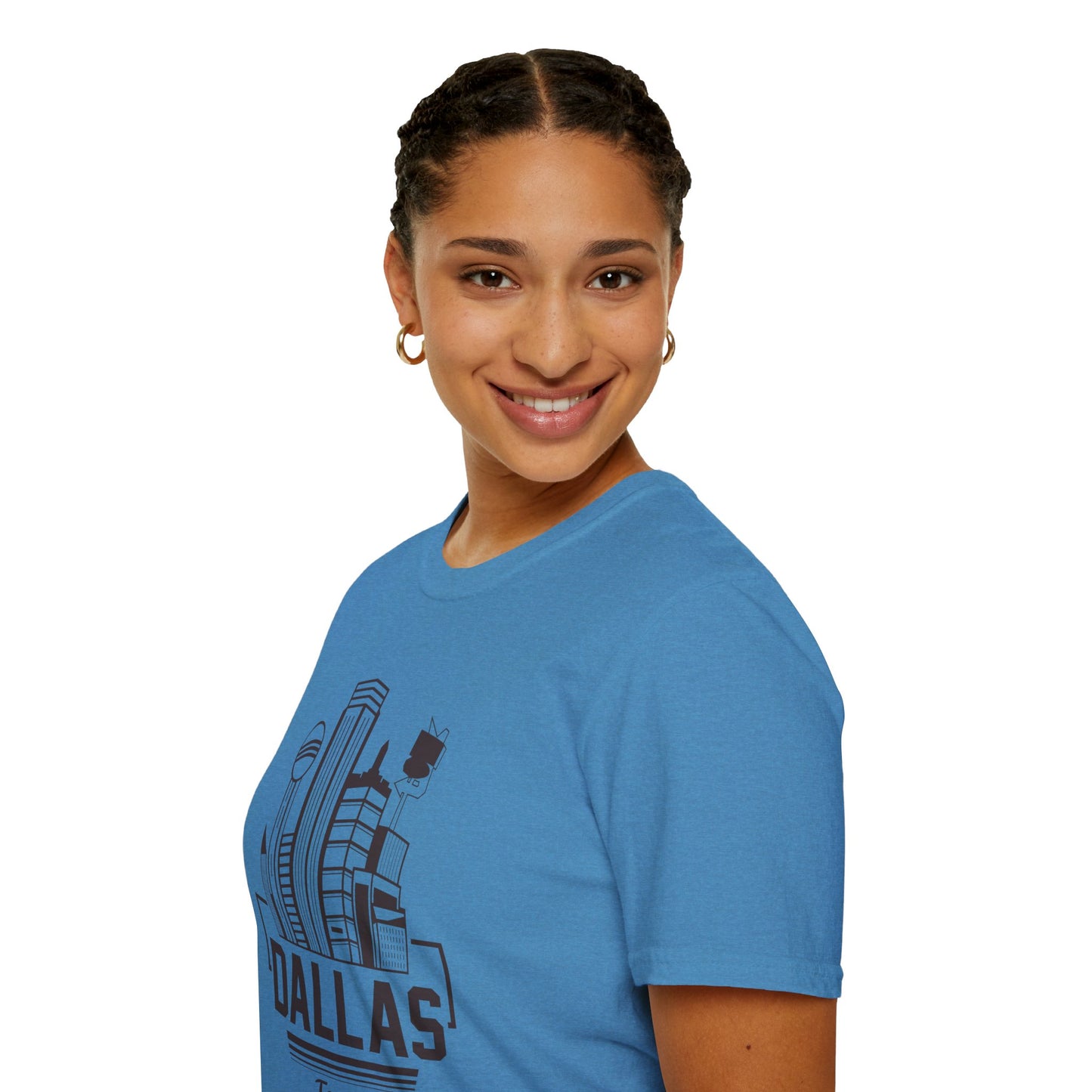 Dallas Vibes: Stylish and Comfortable T-Shirt for True Texas Enthusiasts