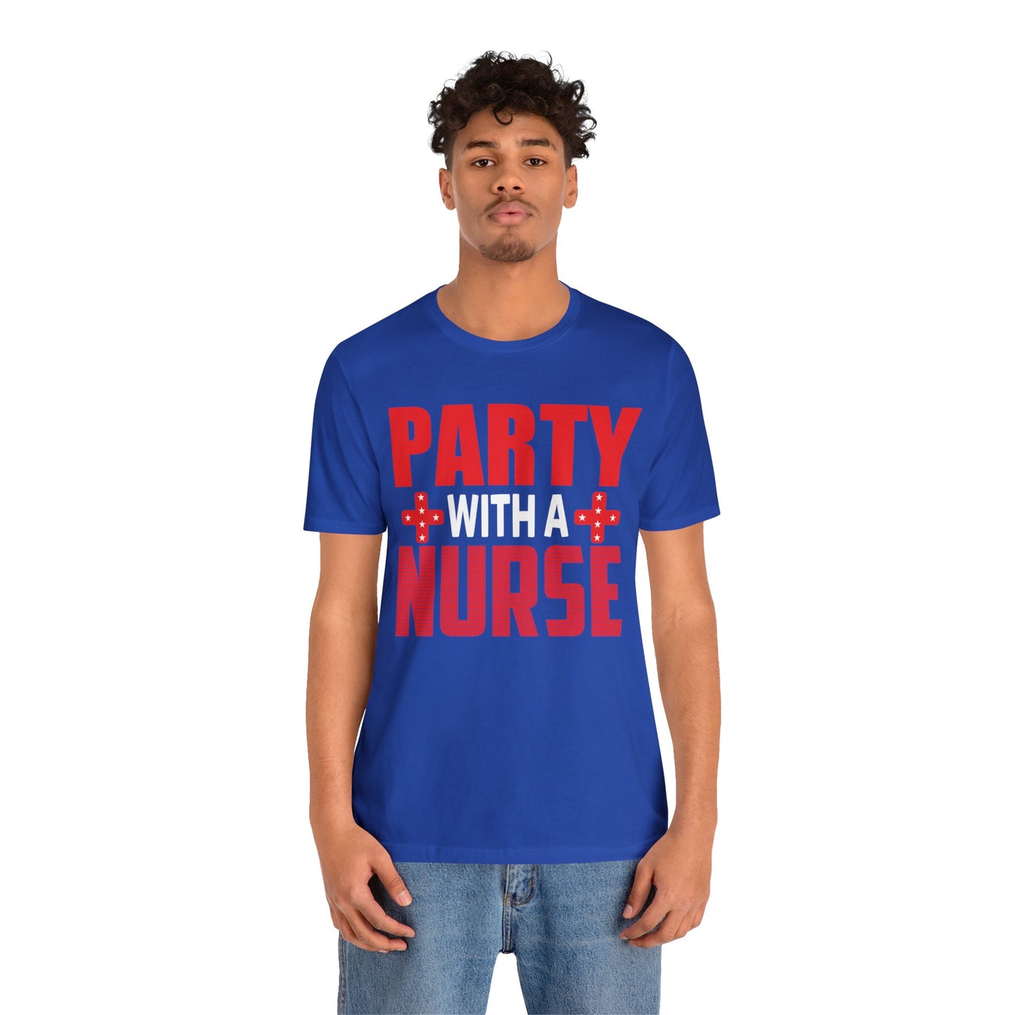 Stylish 'Party With Nurse' T-Shirts - Celebrate in Comfort and Fashion!