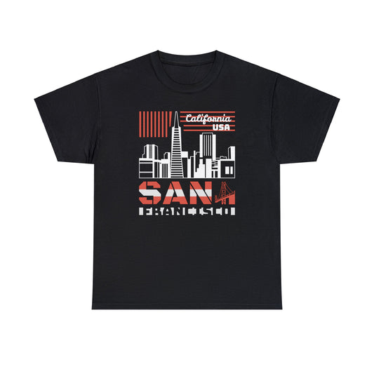 Explore the Vibes of San Francisco with Our Stylish San Francisco T-Shirt