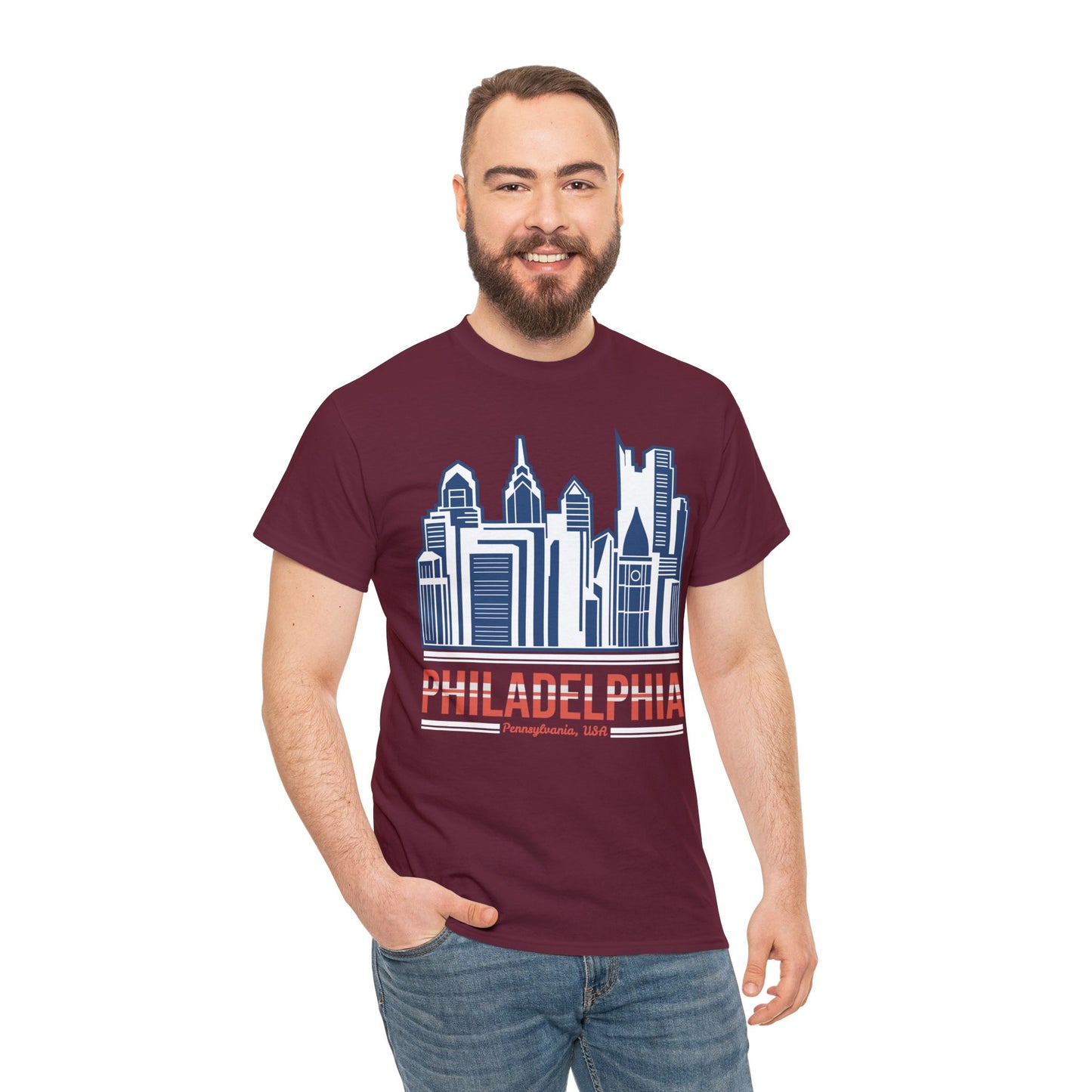 Explore the City of Brotherly Love with Our Stylish Philadelphia T-Shirt