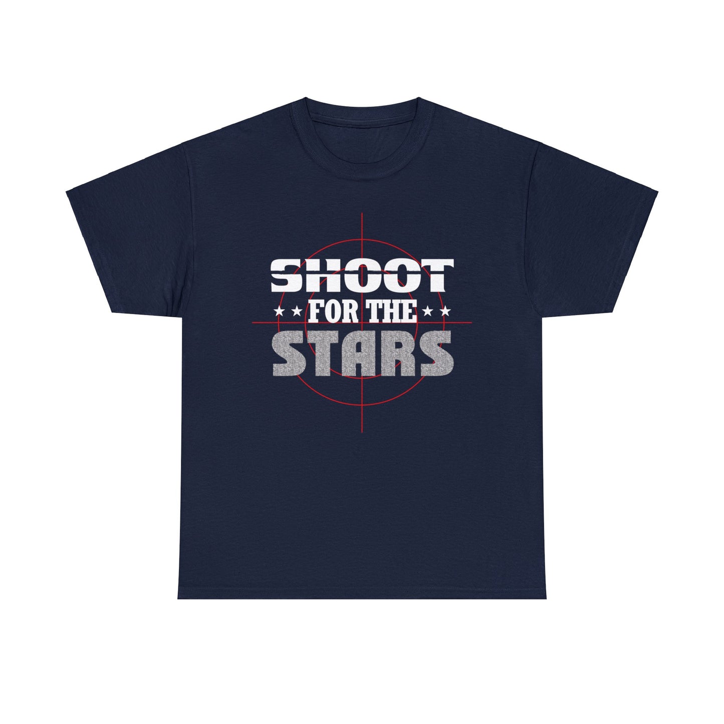 Stylish 'Shoot For the Stars' T-Shirts – Elevate Your Wardrobe with Celestial Charm and Comfort!