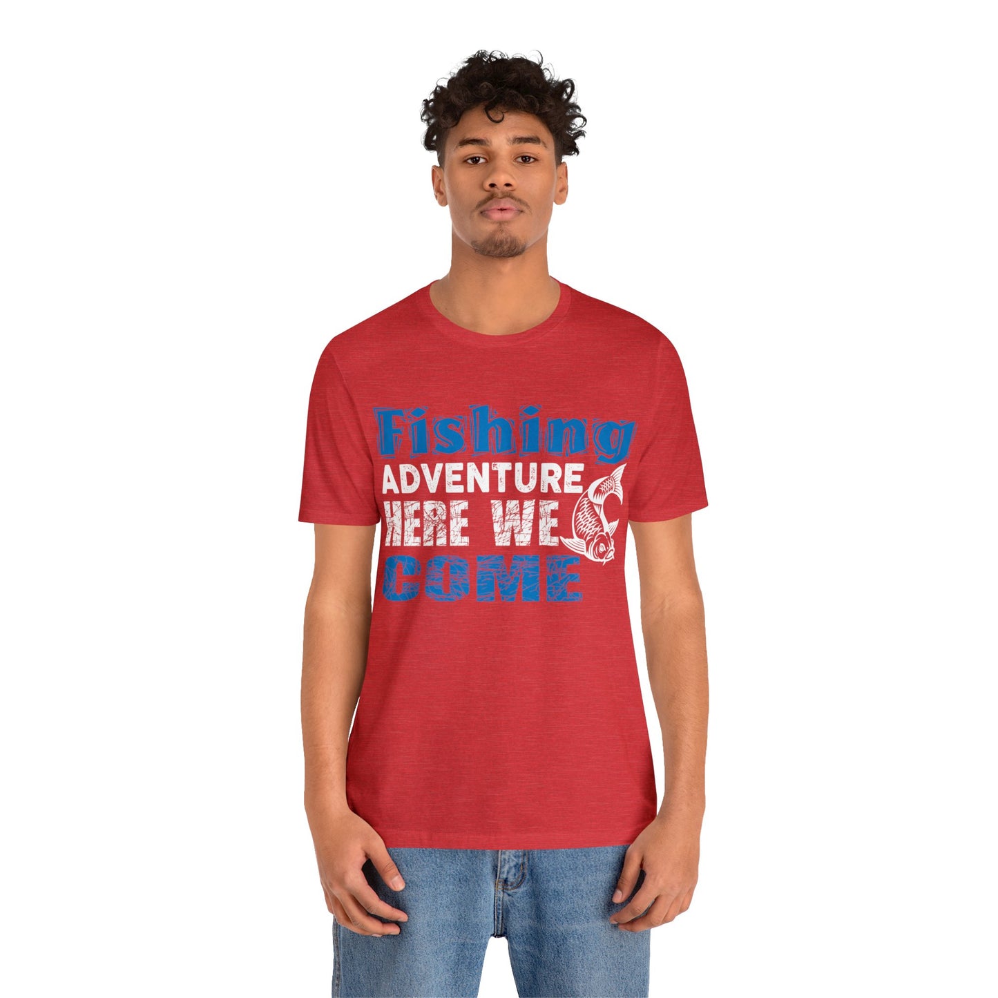 Explore the Waters with Our Exclusive 'Fishing Adventure Here We Come' Day Shirts