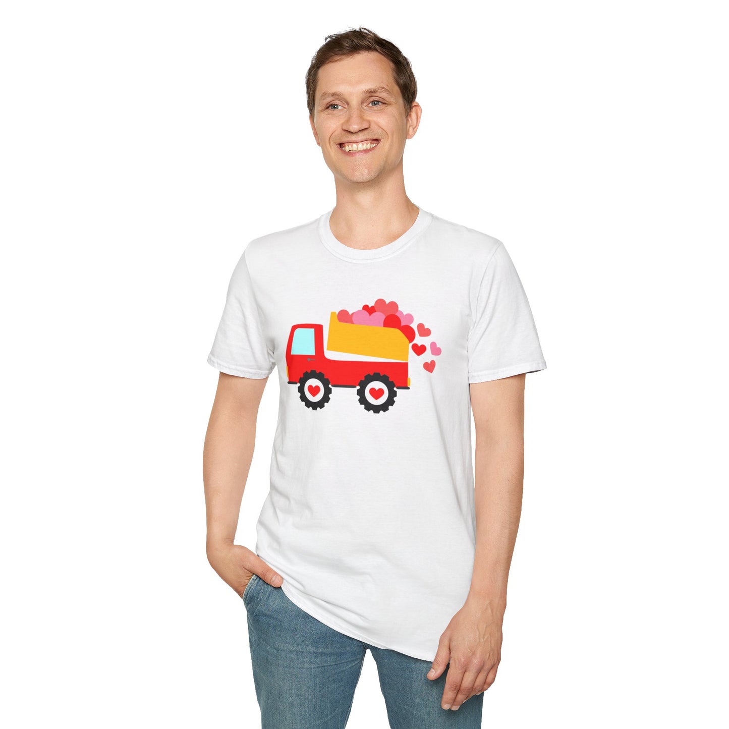 Spread Love Everywhere You Go with Our Exclusive Valentine's Day 'Love Truck' Shirts